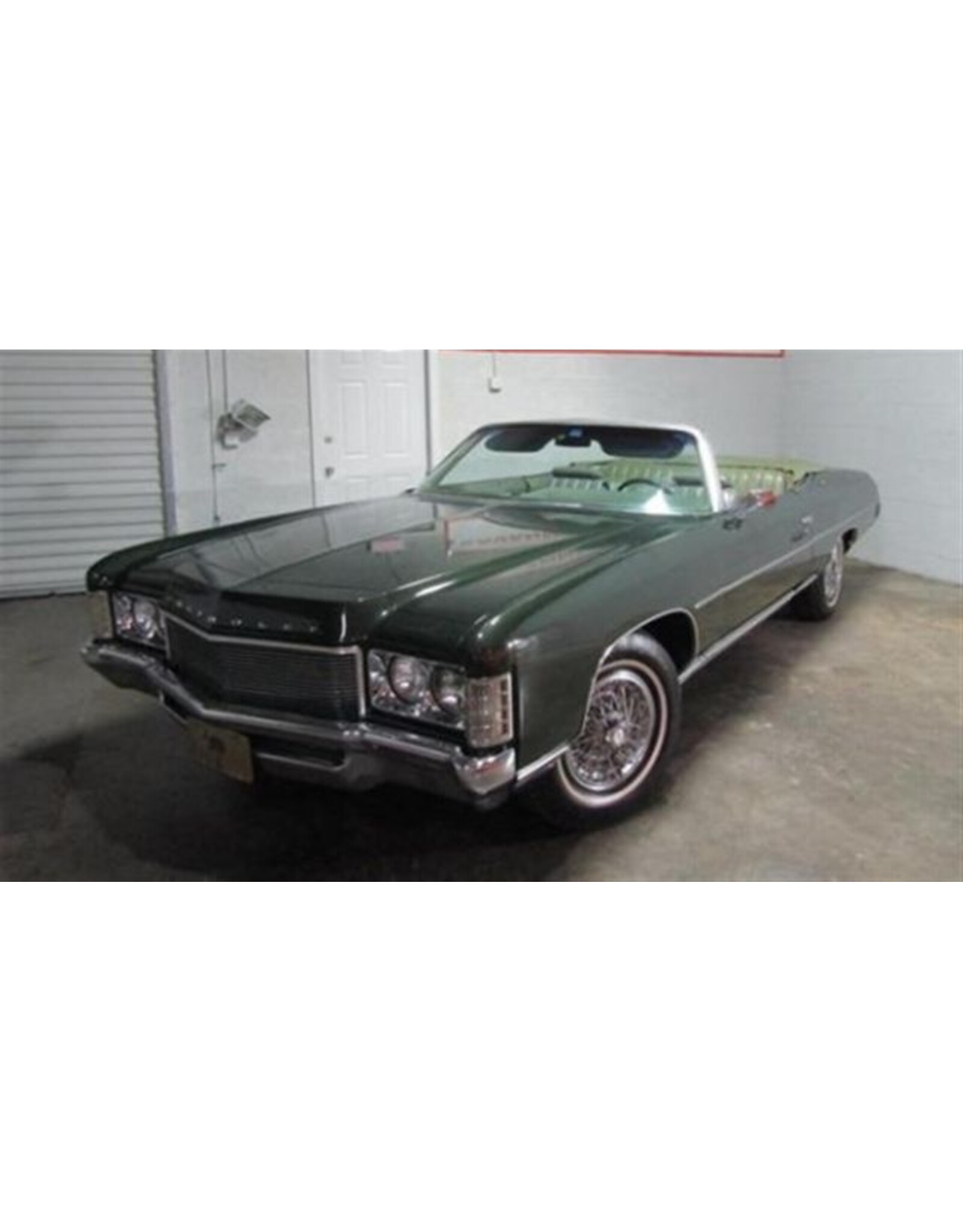 Chevrolet Chevrolet Impala convertible(1971)Green