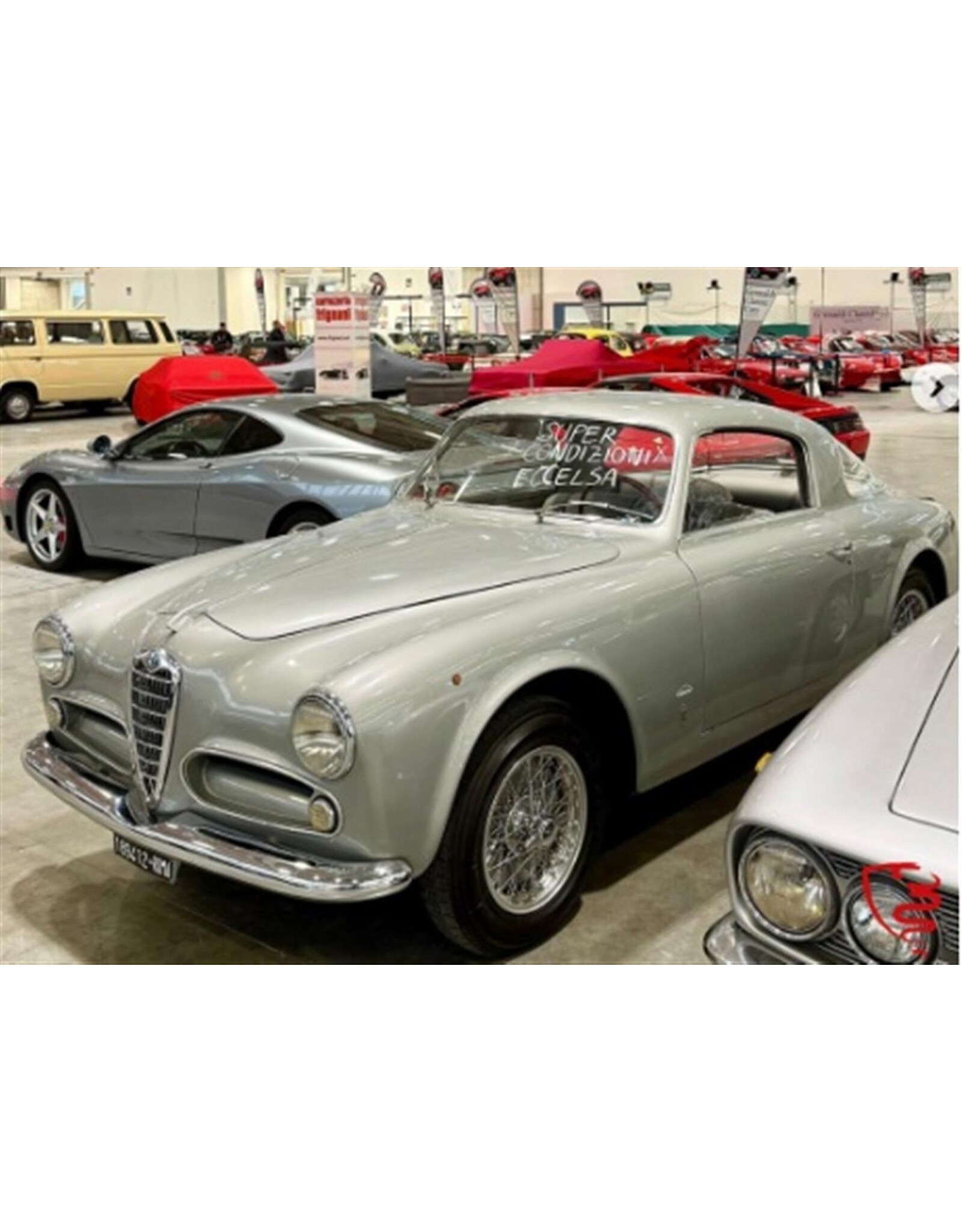Alfa Romeo by Pininfarina Alfa Romeo 1900 C coupé 2-Posti Pinin farina(1952)grey