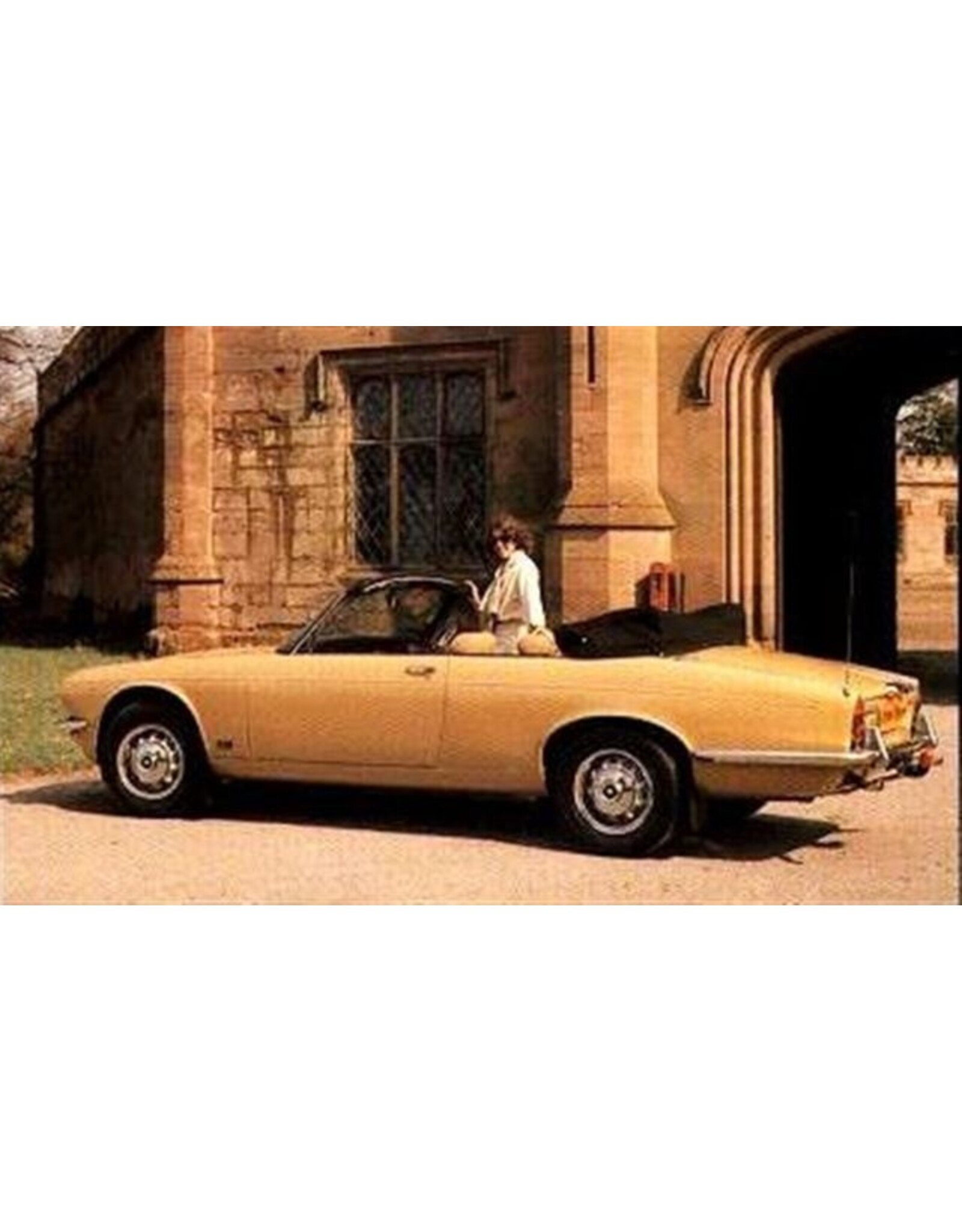 Jaguar Jaguar XJ-C Avon Stevens convertible(1974-75)yellow Gold