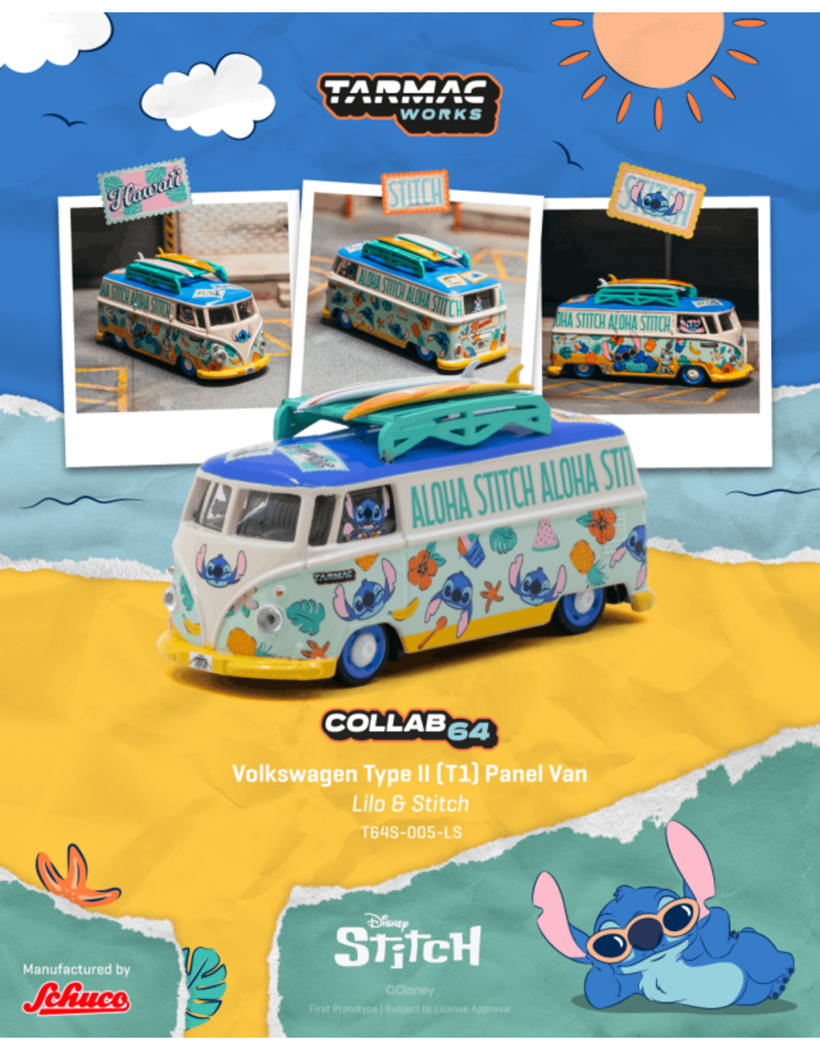 Volkswagen Volkwagen Transporter T1 Panel Van(Lillo & Stitch)2025