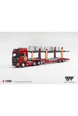 Scania Scania 770S A6x4NA Car Transporter V8(50the anniversary + car transporter)red)