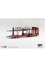 Scania Scania 770S A6x4NA Car Transporter V8(50the anniversary + car transporter)red)
