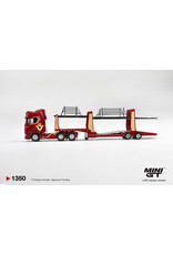 Scania Scania 770S A6x4NA Car Transporter V8(50the anniversary + car transporter)red)