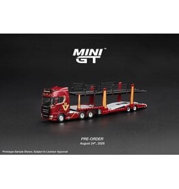 Scania Scania 770S A6x4NA Car Transporter V8(50the anniversary + car transporter)red)