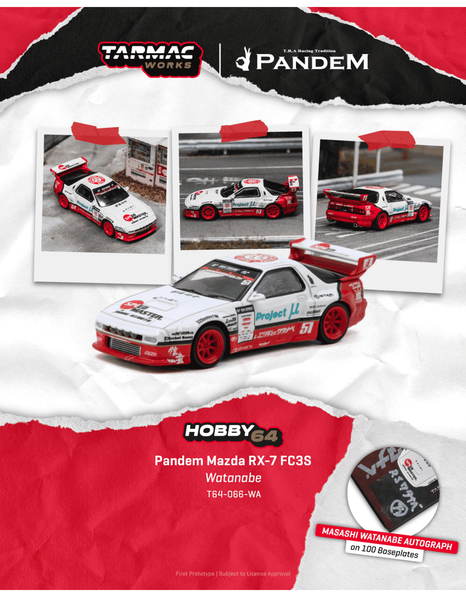 Mazda Motor corporation Mazda RX-7(FC3S)Pandem Masashi Watanabe(2026)