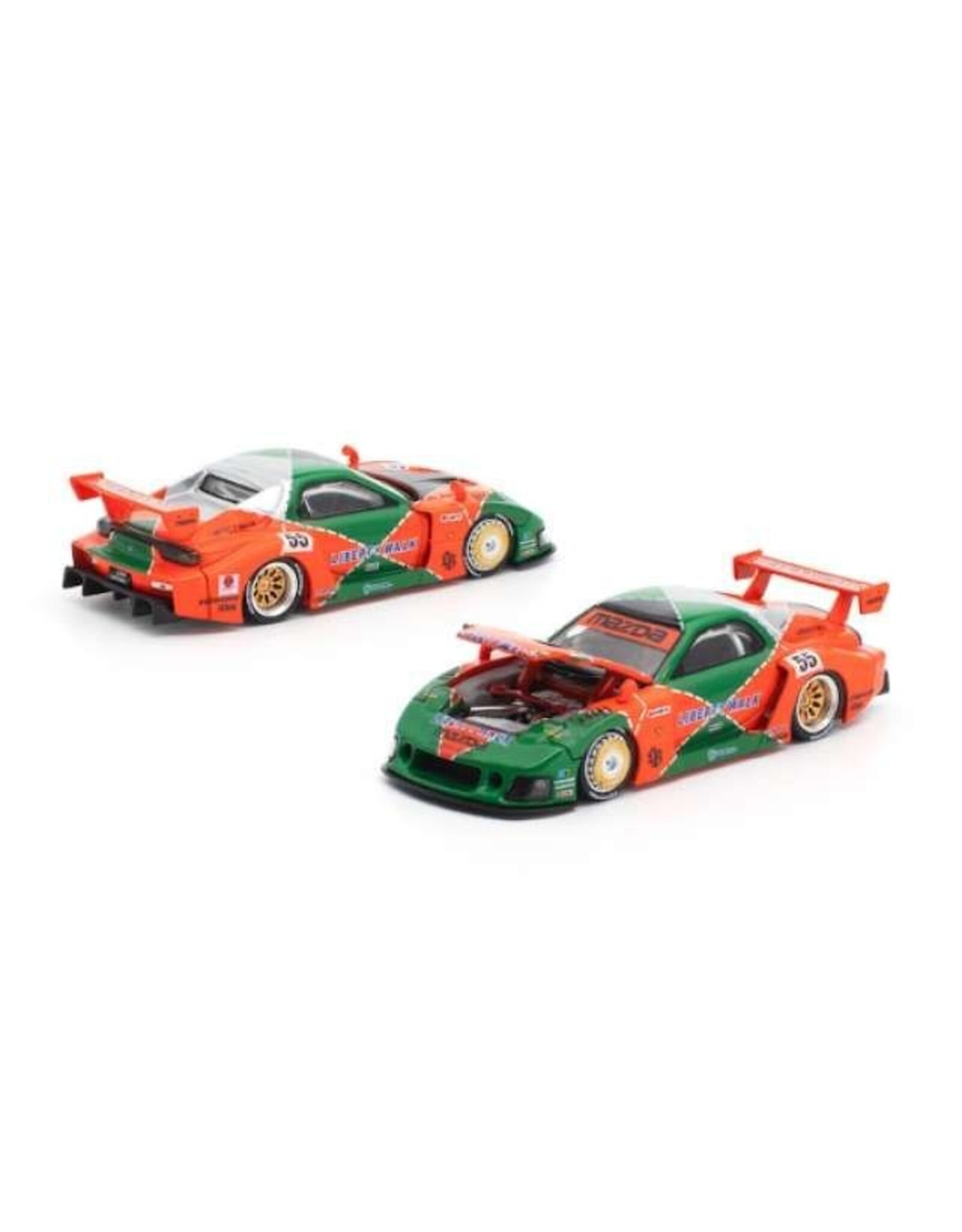 Mazda Motor corporation LB-Super Silhouette RX-7(FD3S)#53(orange/green)