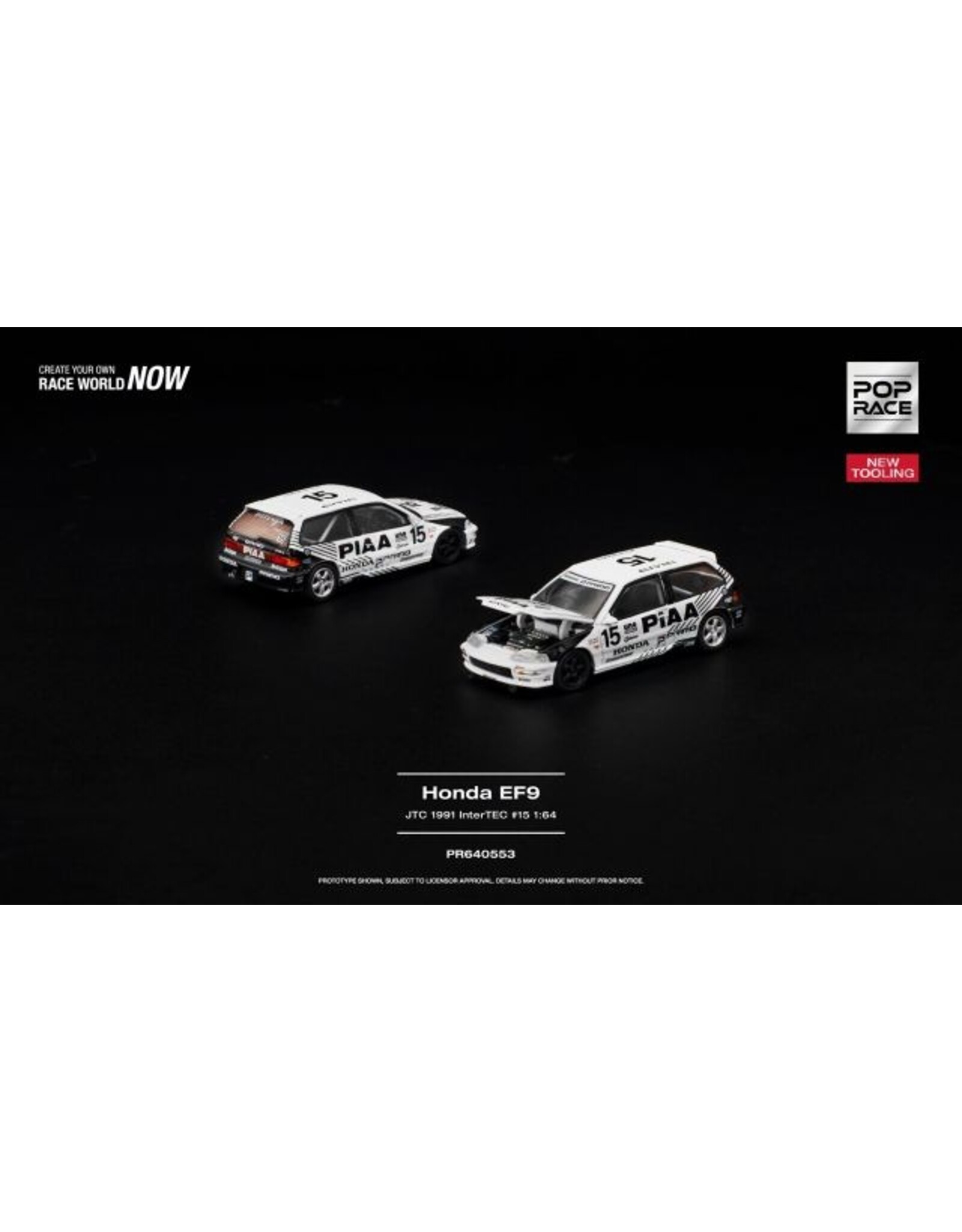 Honda Honda Civic(EF9)#15 JTC InterTEC(1991)white red