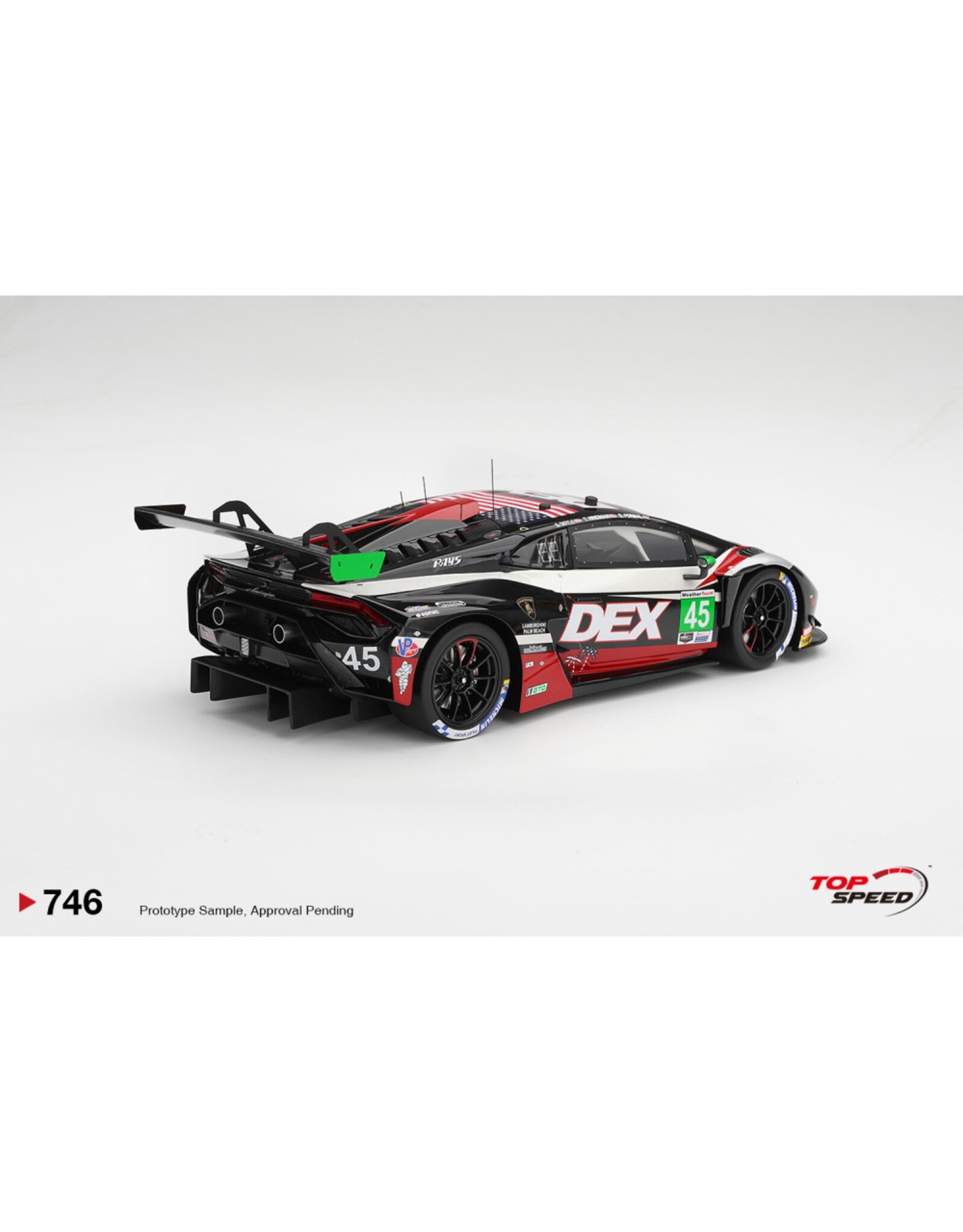 Lamborghini Lamborghini Huracan GT3 EVO2 #45 Dex Wayne Taylor Racing(Laguna Seca)Class Winner2026