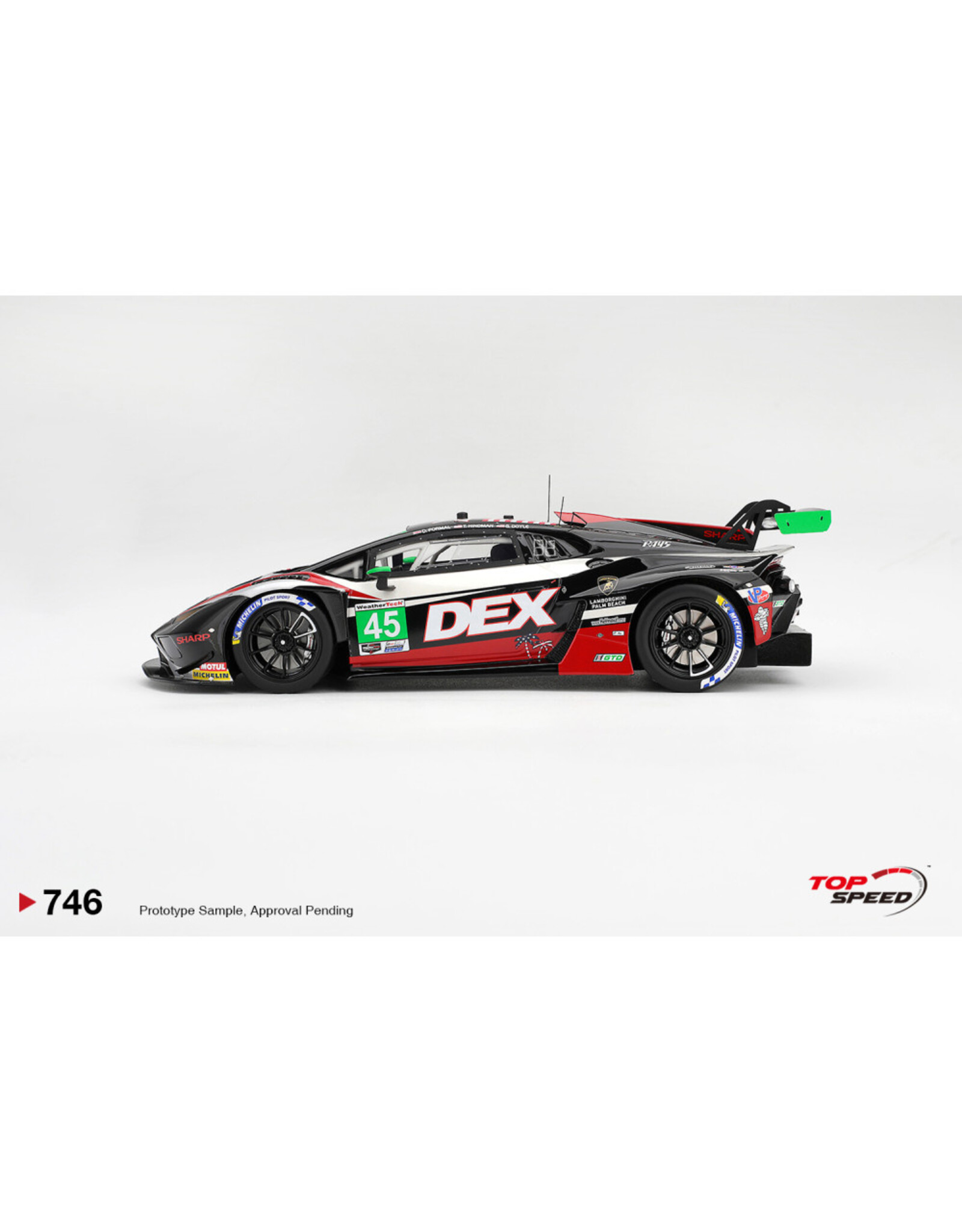 Lamborghini Lamborghini Huracan GT3 EVO2 #45 Dex Wayne Taylor Racing(Laguna Seca)Class Winner2026