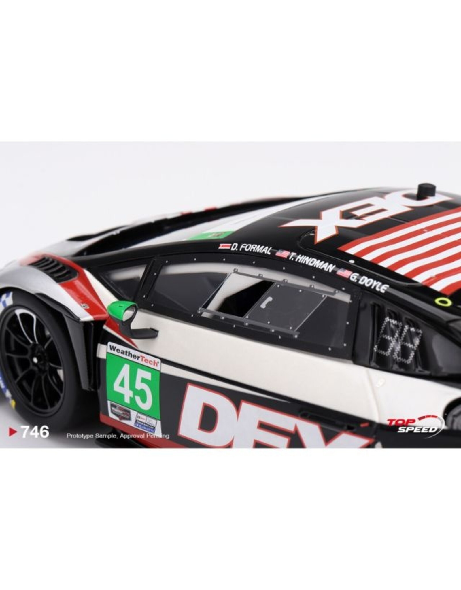 Lamborghini Lamborghini Huracan GT3 EVO2 #45 Dex Wayne Taylor Racing(Laguna Seca)Class Winner2026