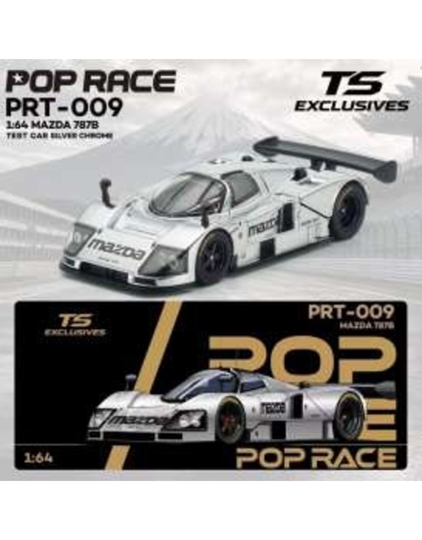 Mazda Motor corporation Mazda 787B Testcar(silver chrome)