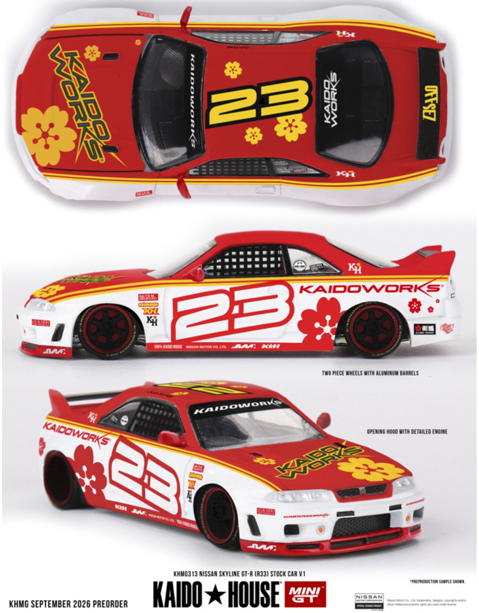 Nissan Nissan Skyline GTR(R33)Kaido Stock car V1(1995)
