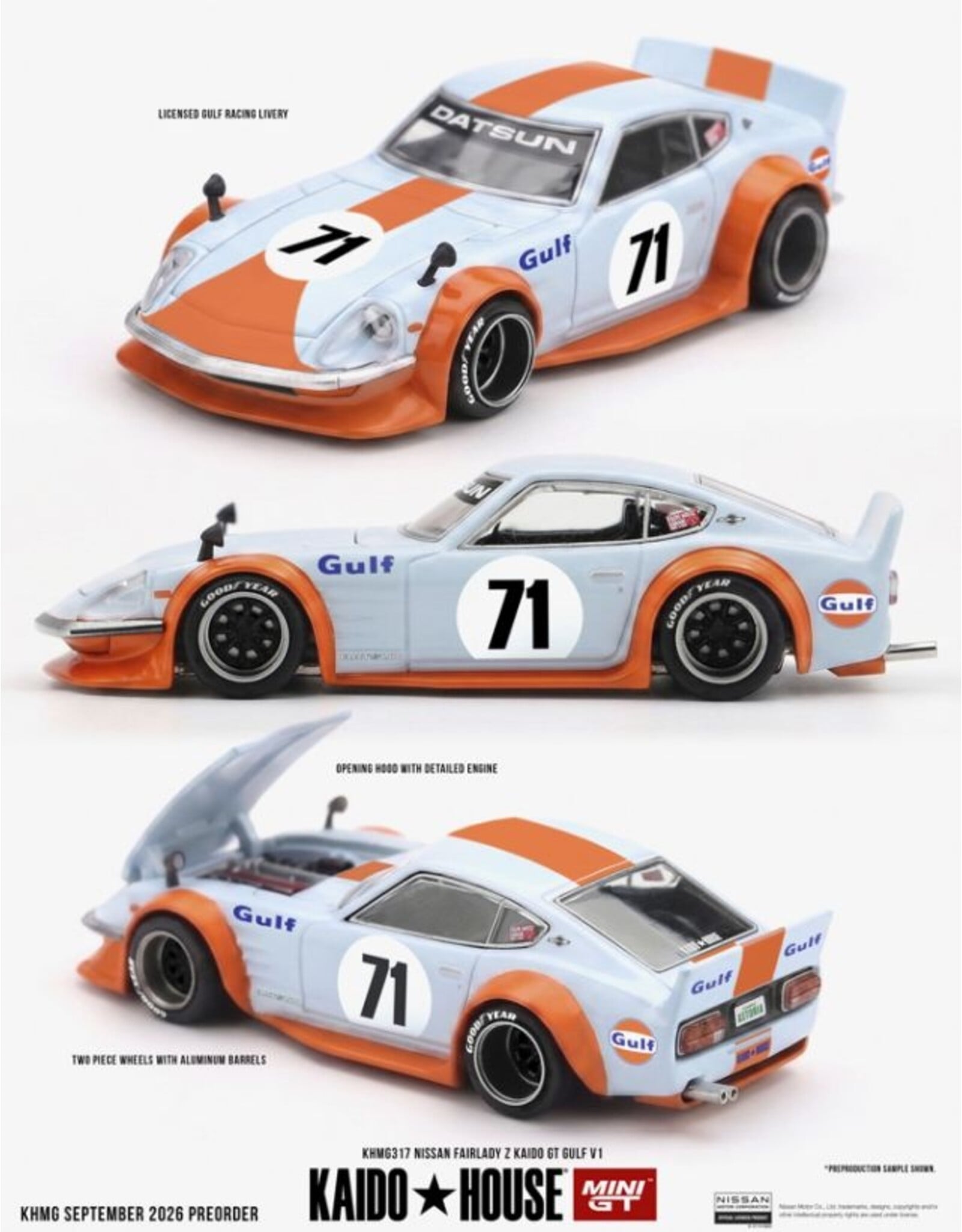 Nissan Nissan Fairlady Z Kaido GT Gulf V1(1978)