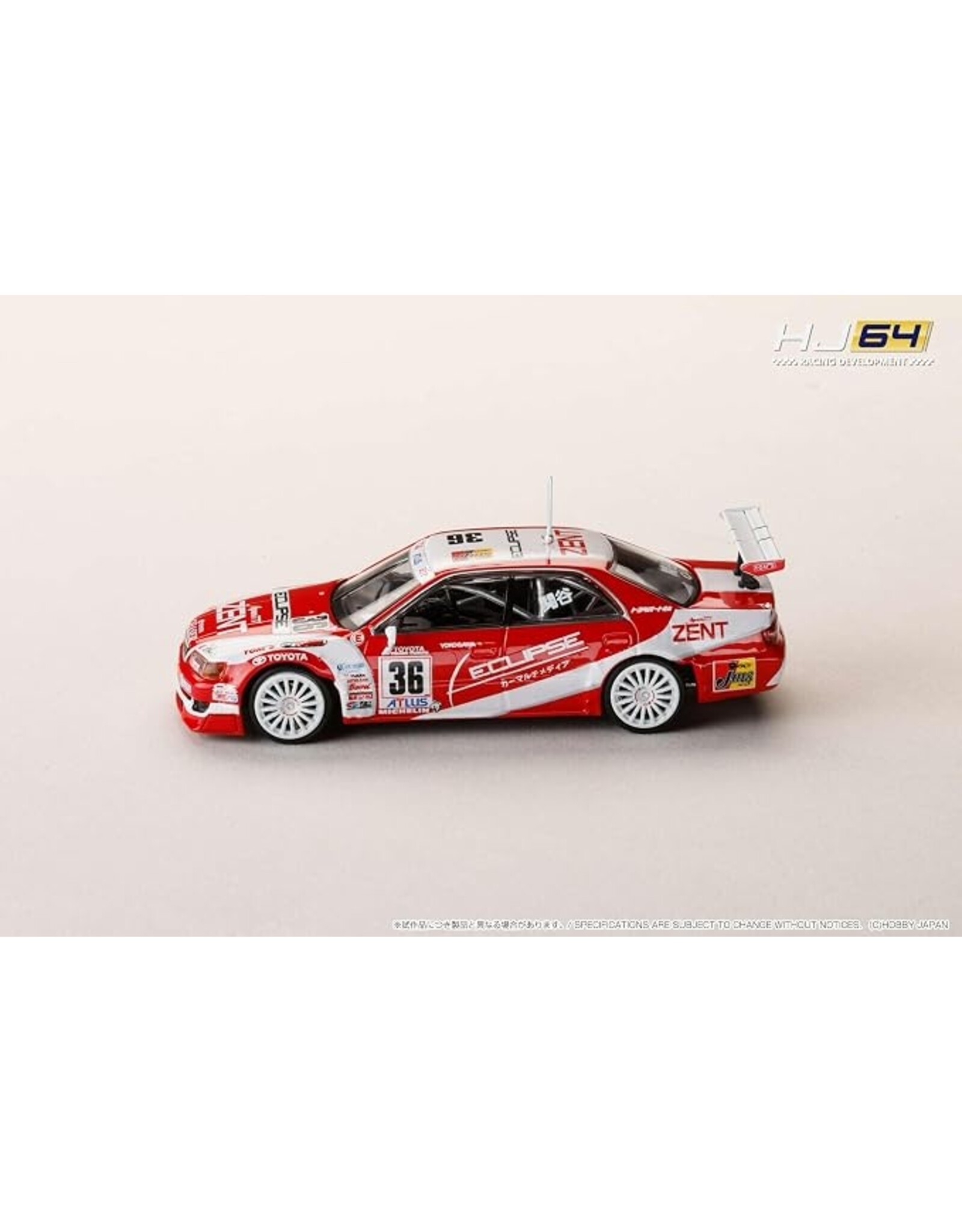 Toyota Zent Eclipse Chaser #36 JTCC(red/white)