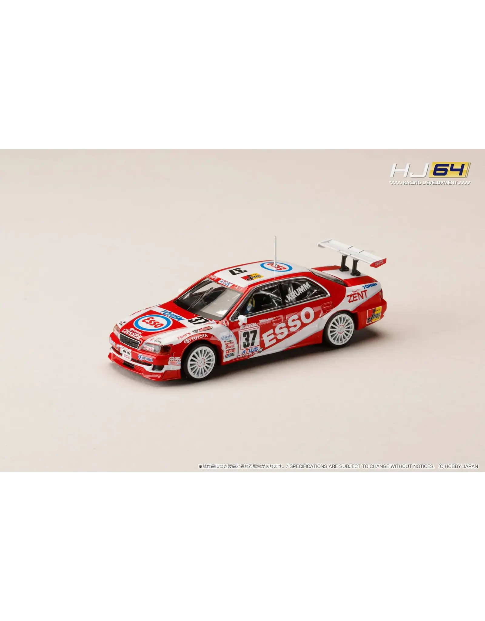 Toyota Esso Tonen Tom's chaser #37 JTCC(red/white