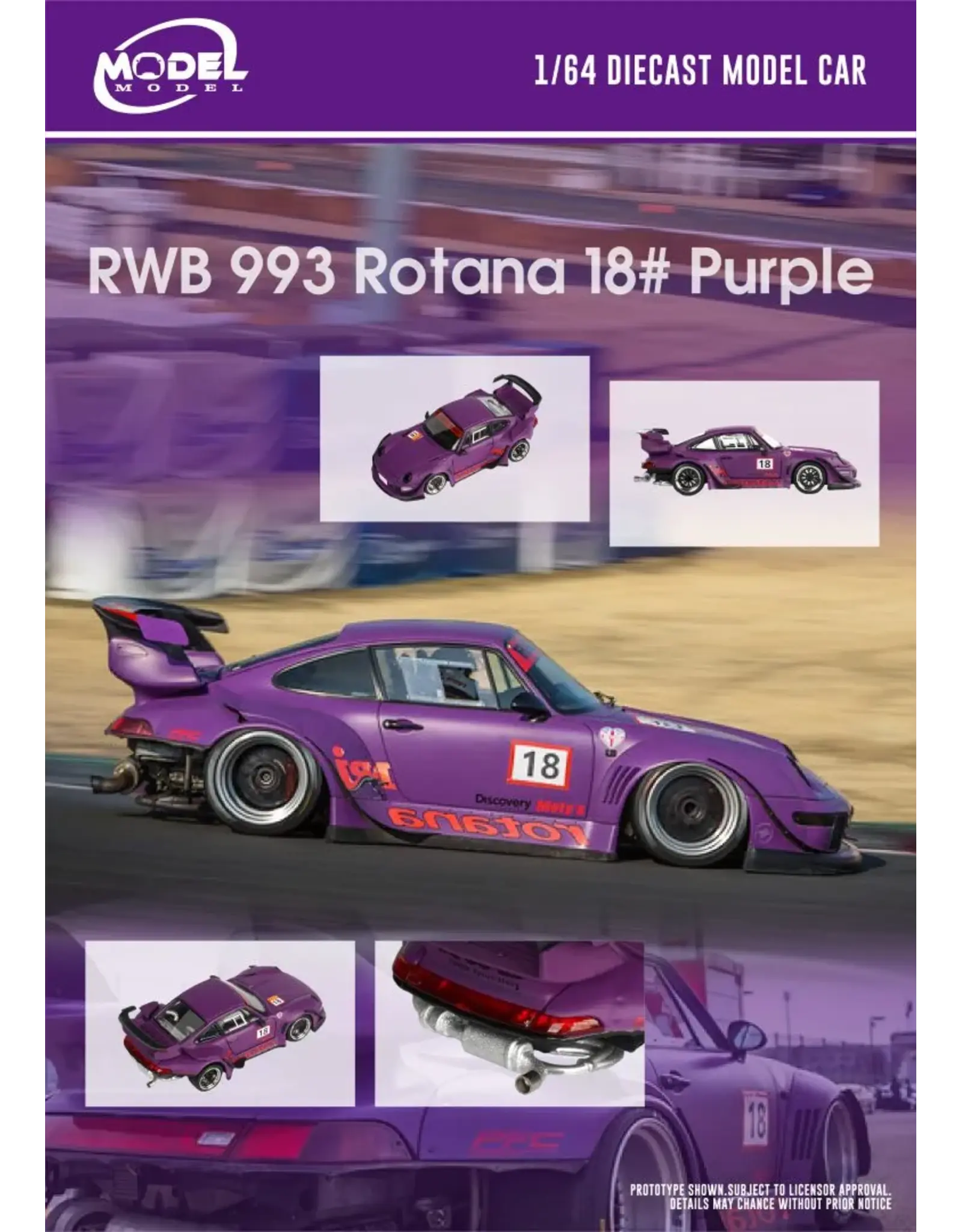 Porsche by RWB RWB 993 Rotana #18(purple)