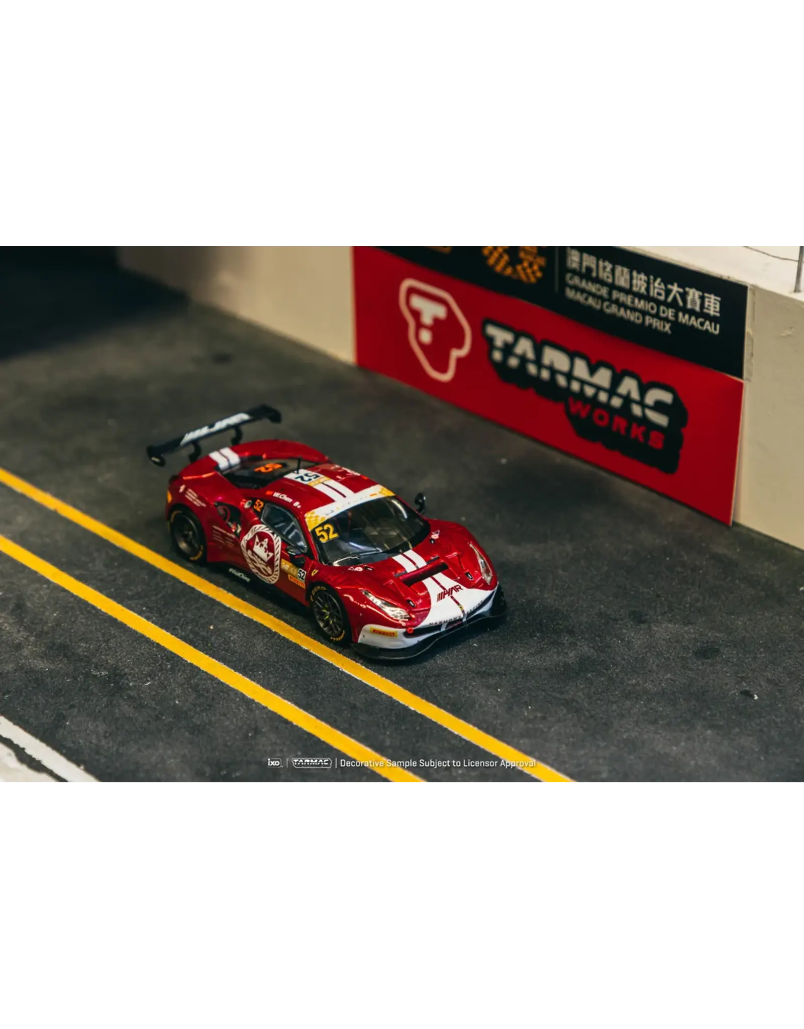 Ferrari Ferrari 488 GT3 #52(Chen Weian)Macau GT Cup FIA GT World Cup 2023(Harmony Racing)