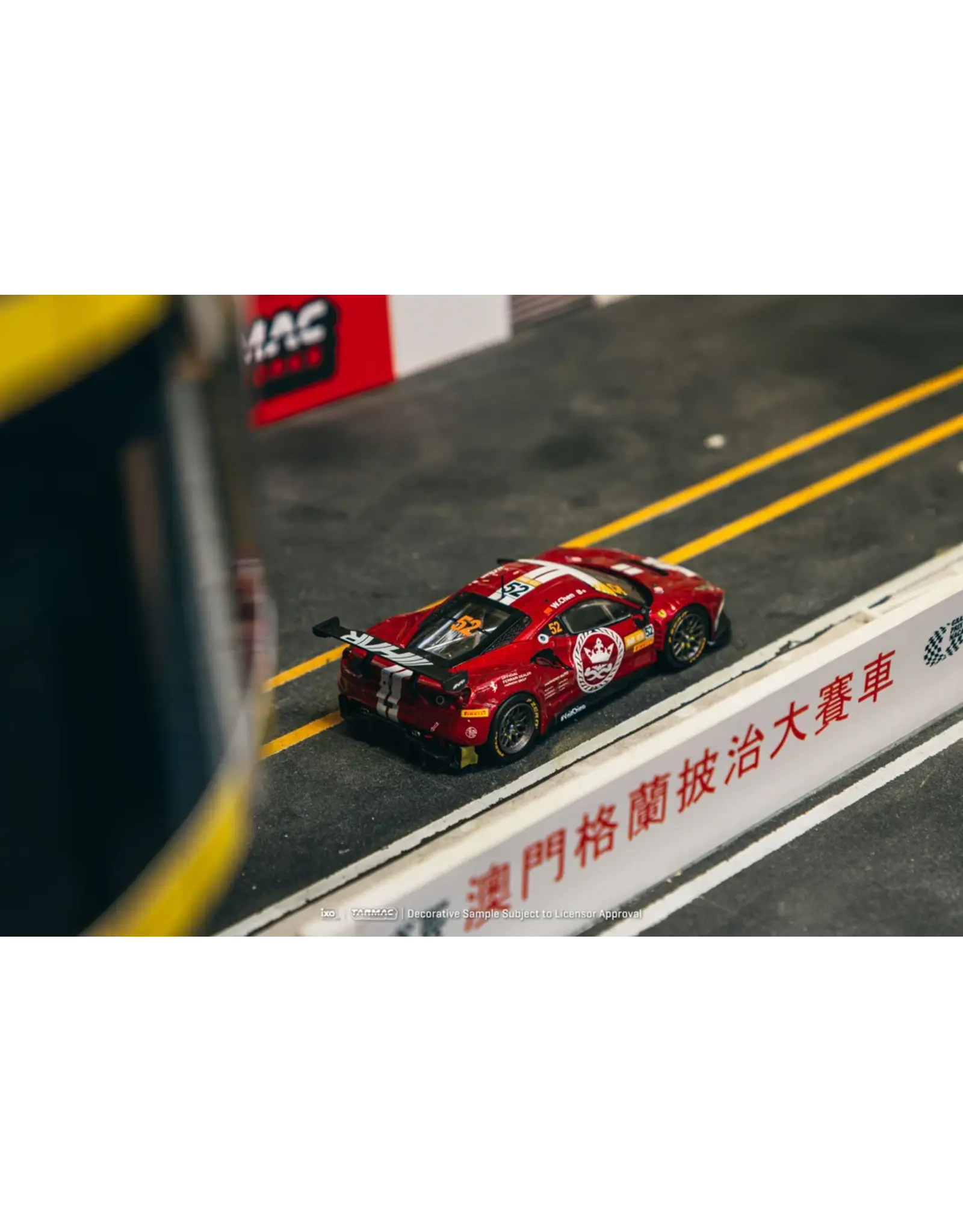 Ferrari Ferrari 488 GT3 #52(Chen Weian)Macau GT Cup FIA GT World Cup 2023(Harmony Racing)