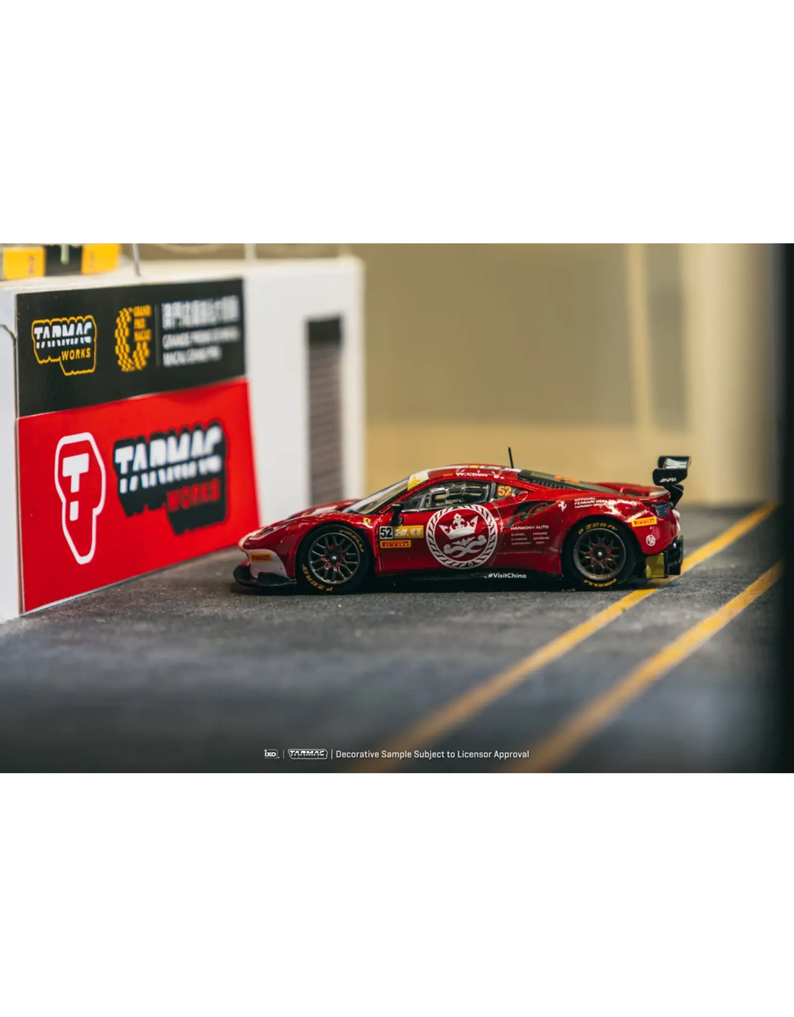 Ferrari Ferrari 488 GT3 #52(Chen Weian)Macau GT Cup FIA GT World Cup 2023(Harmony Racing)