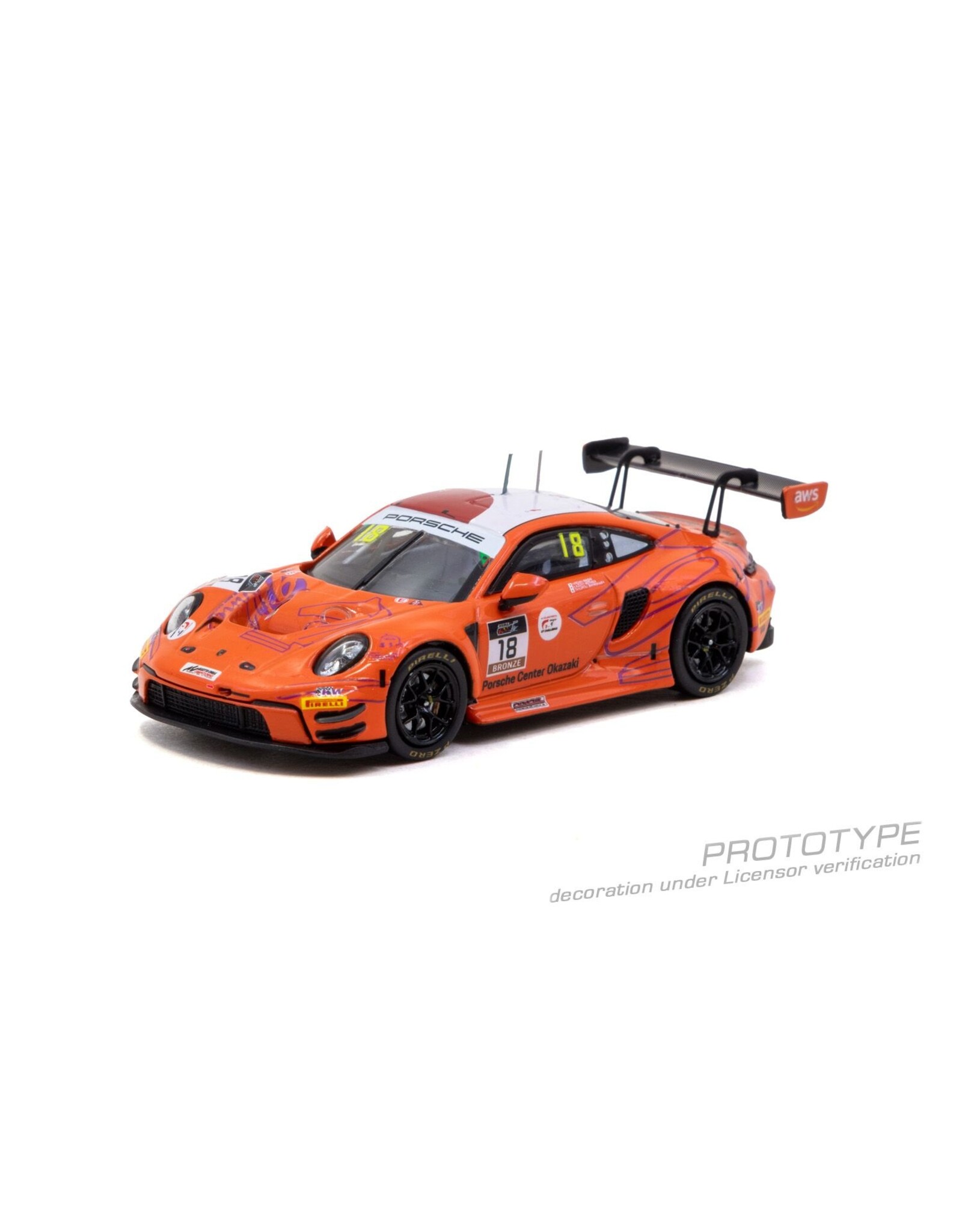 Porsche Porsche 911(992)GT3 #18(Hiroki Magai)Suzuka 1000km 2025