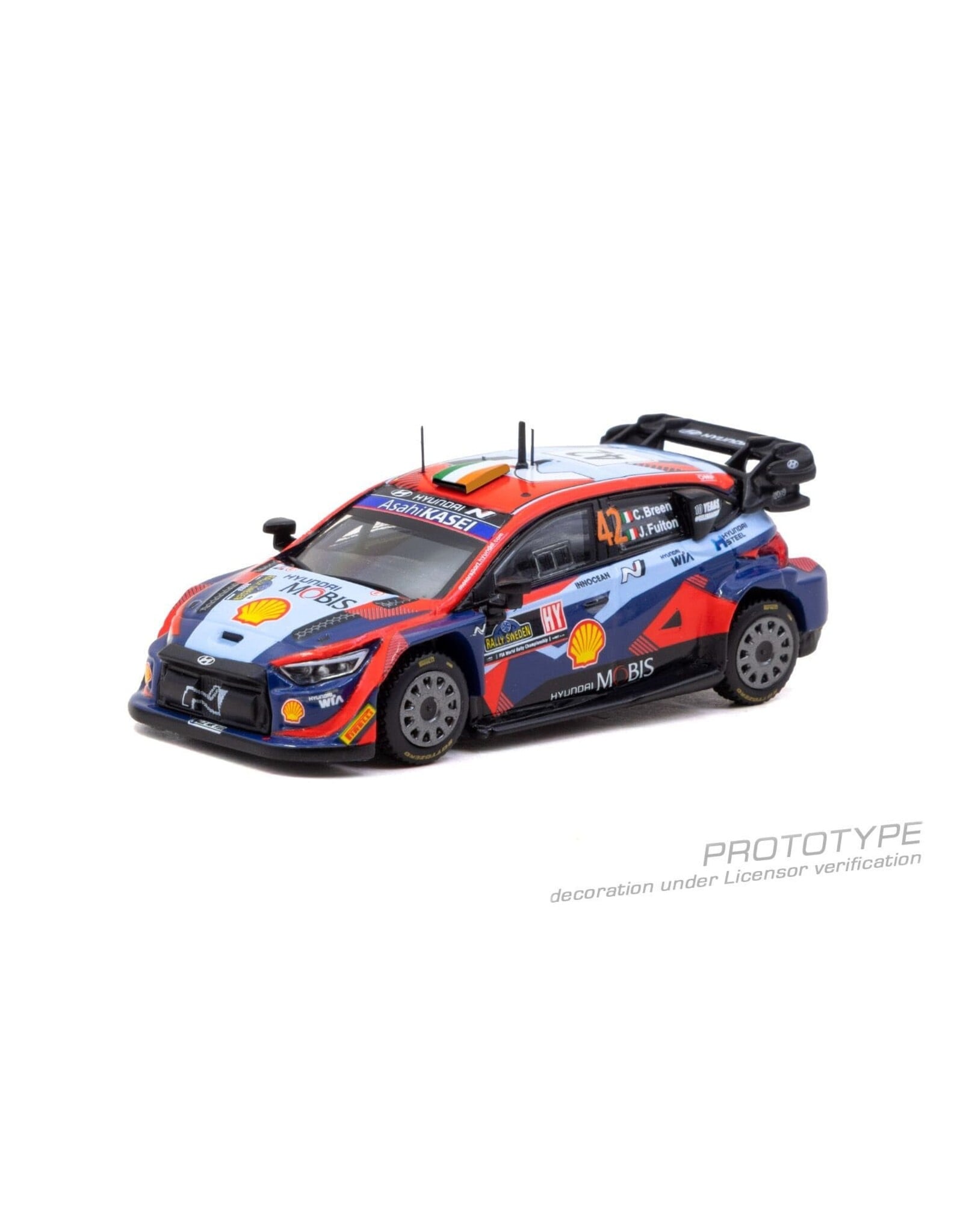 Hyundai Hyundai I20N Rally1 Hybrid #42(Craig Breen)Rally Sweden 2023