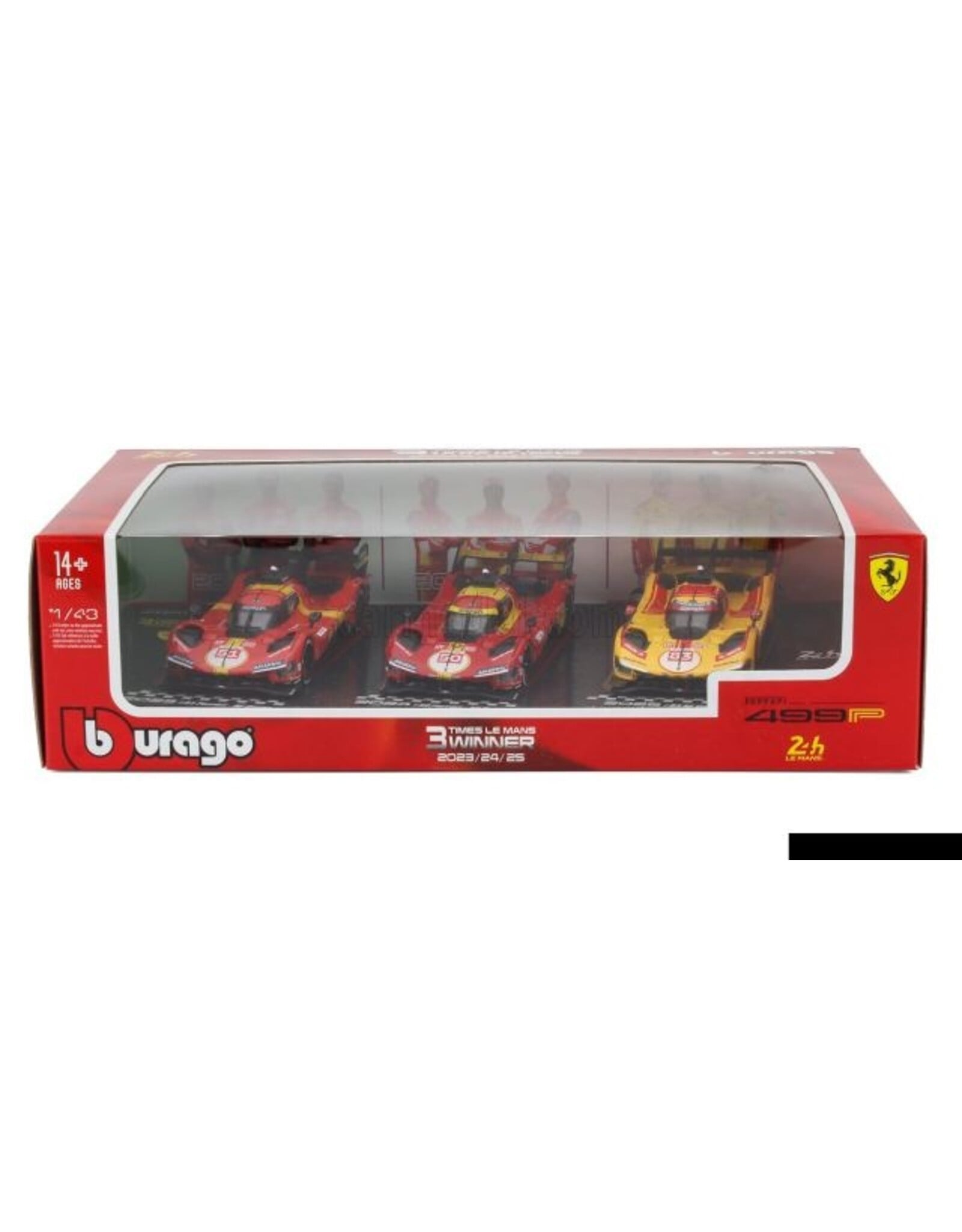 Ferrari Ferrari set(3x 499P)Winners Le Mans 24h