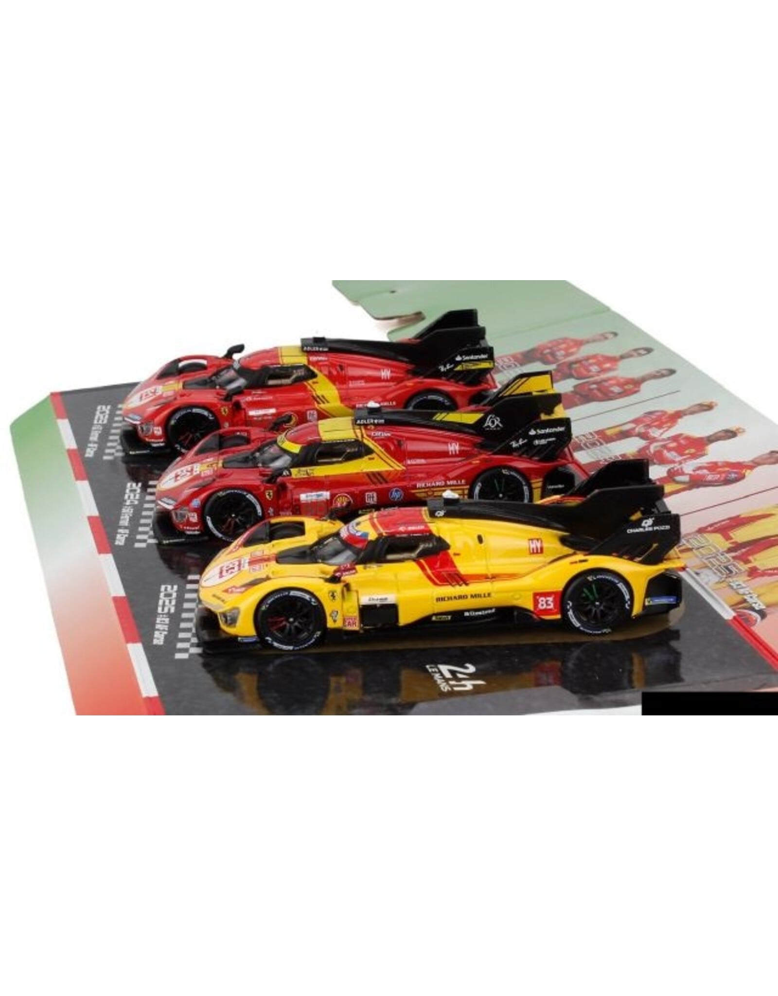 Ferrari Ferrari set(3x 499P)Winners Le Mans 24h