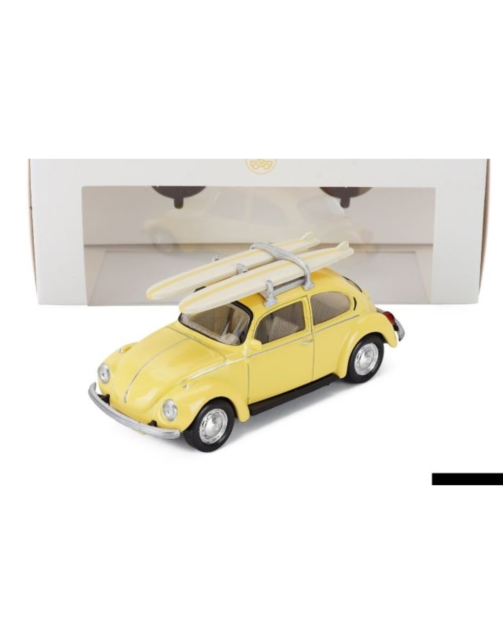 Volkswagen Volkswagen Beetle 1303 with surfboards
