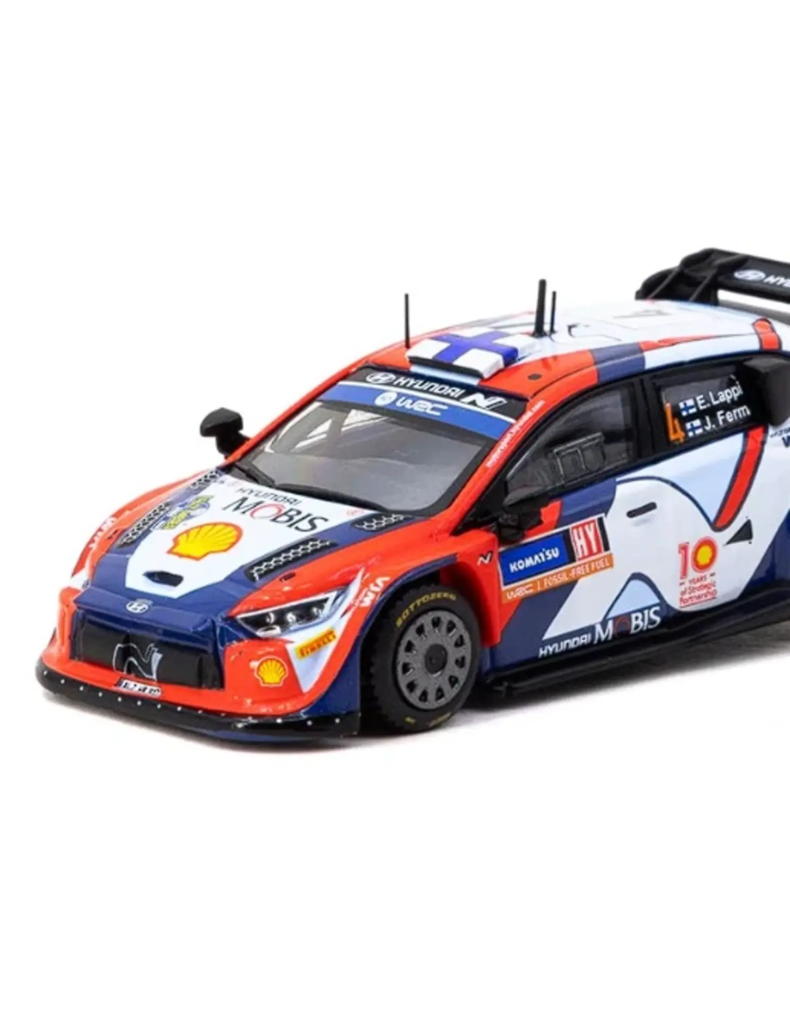 Hyundai Hyundai I20N Rally1 Hybrid #4(Esapekki Lapi/Janne Ferm)Rally Sweden Winner 2024