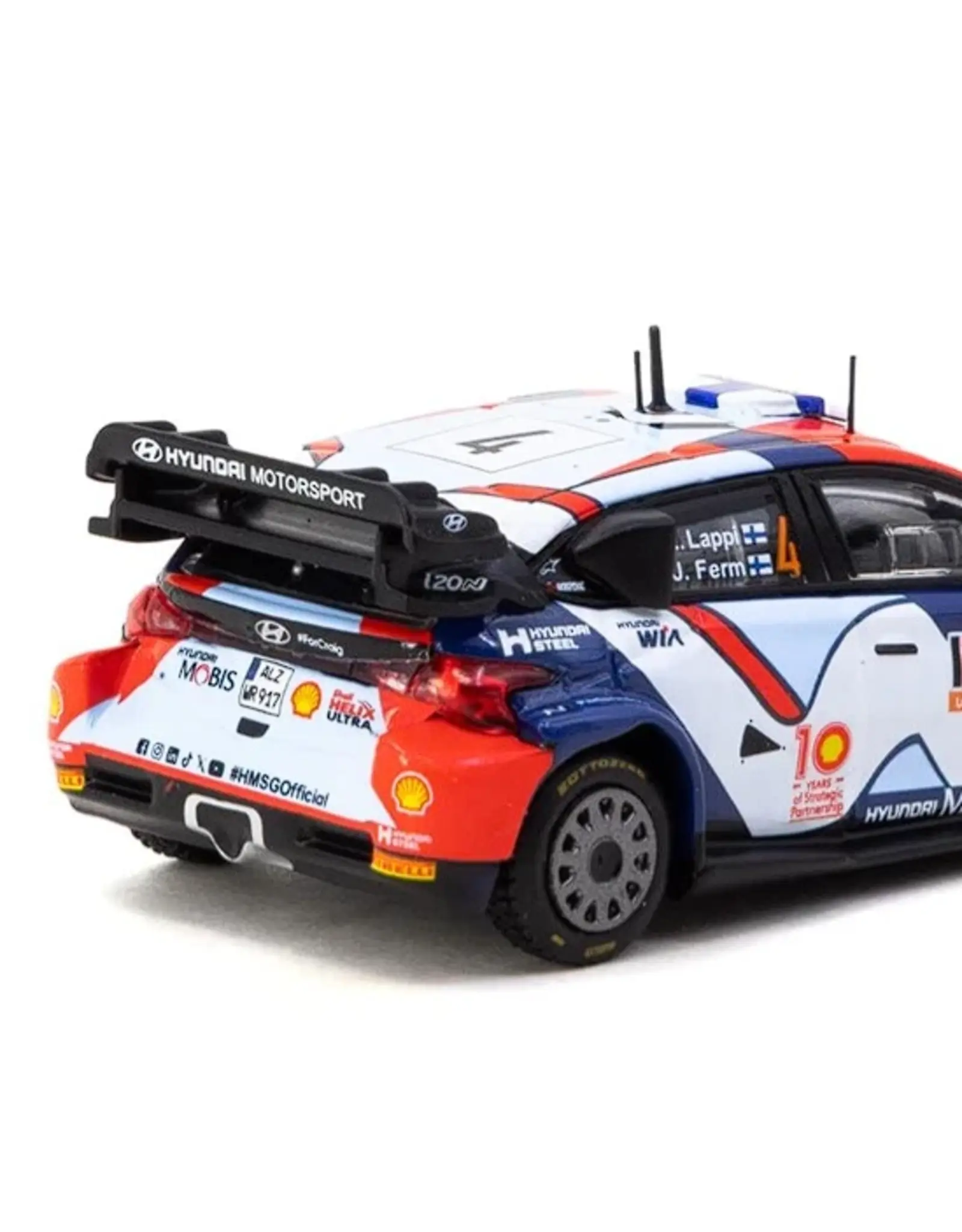 Hyundai Hyundai I20N Rally1 Hybrid #4(Esapekki Lapi/Janne Ferm)Rally Sweden Winner 2024