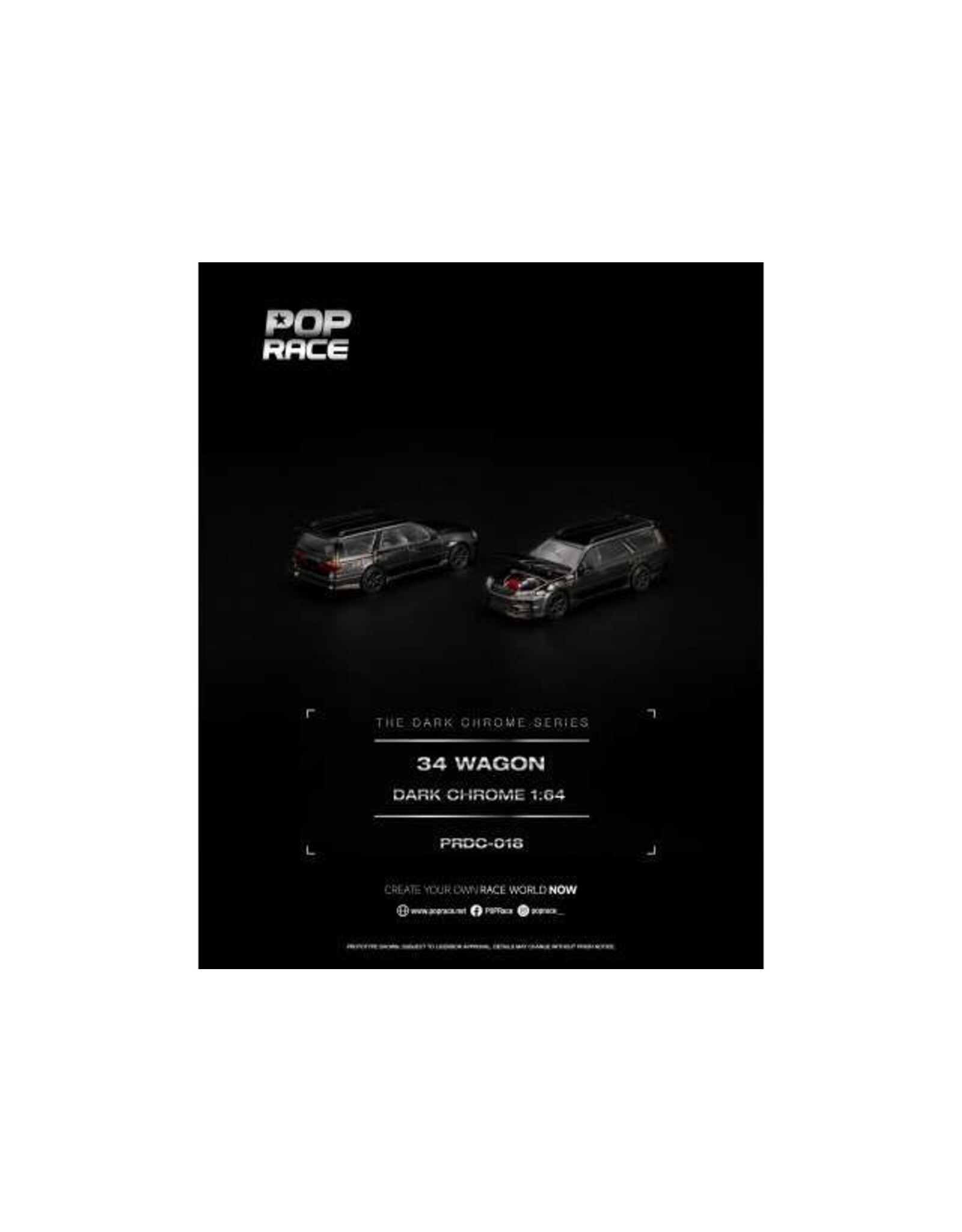 Nissan 34 Wagon(dark chrome)