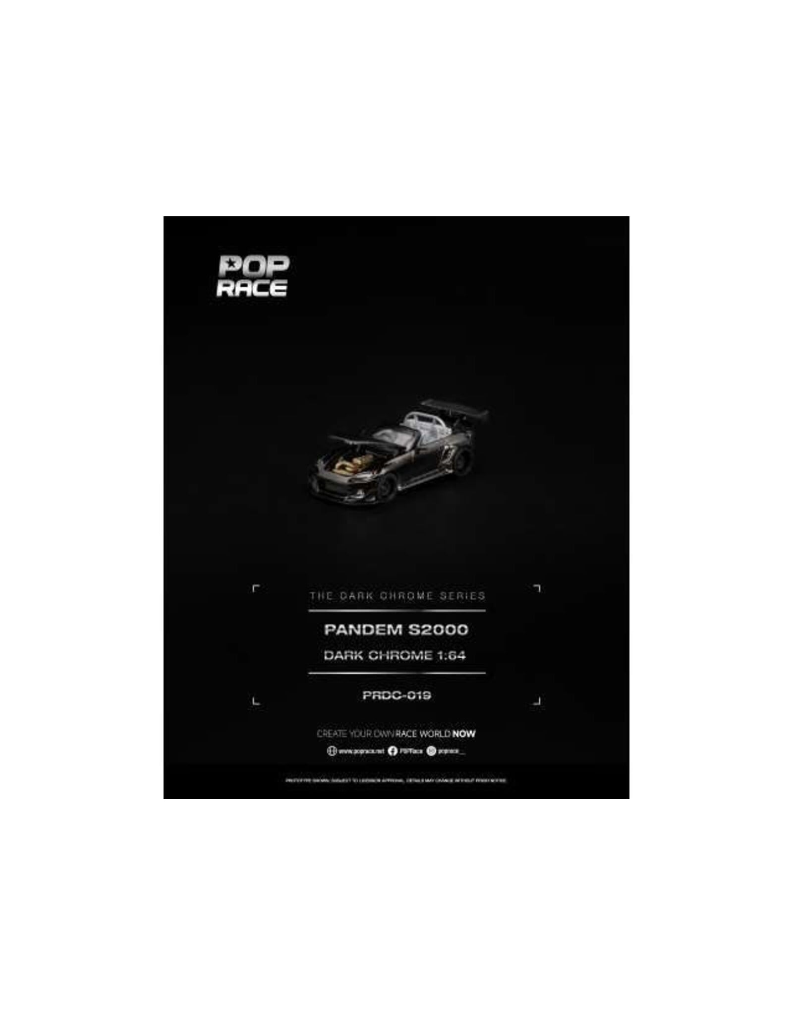 Honda Pandem S2000(dark chrome)