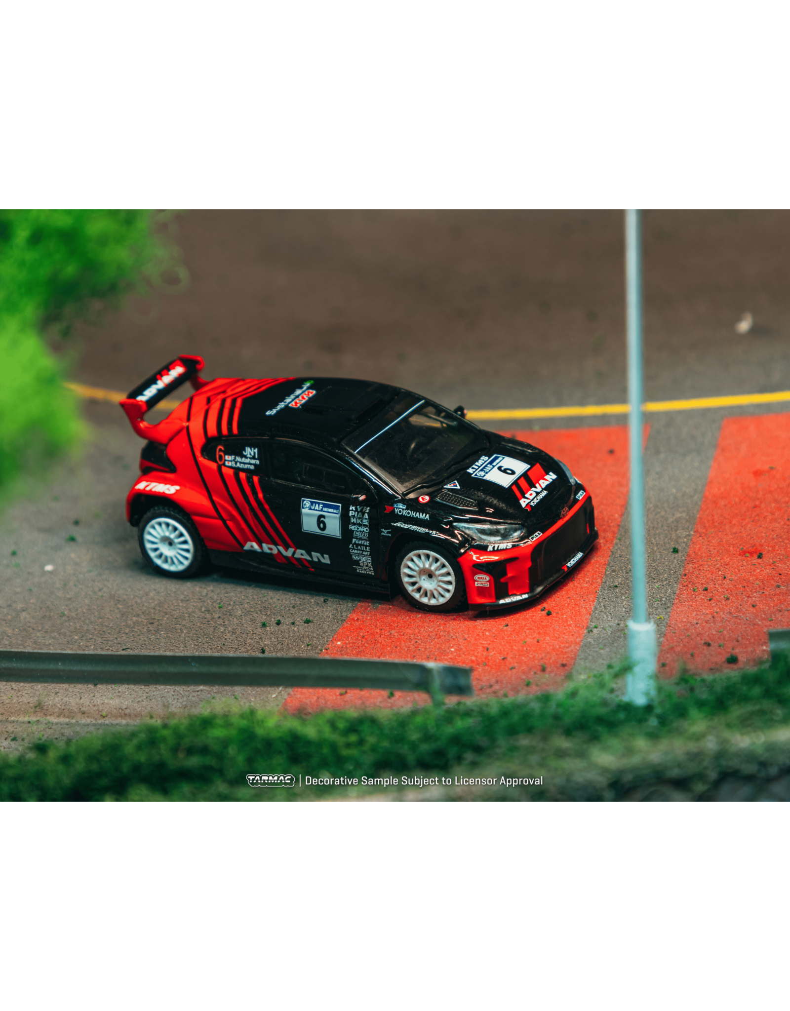 Toyota Gazoo Racing Toyota Yaris GR Rally1  Hybrid #6(Fumio Nutahara)Japanese Rally Championship 2024