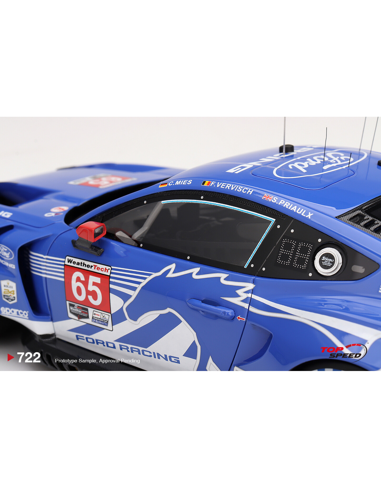 Ford USA Ford Mustang GT3 #65(Ford Racing)Daytona 24h.2026