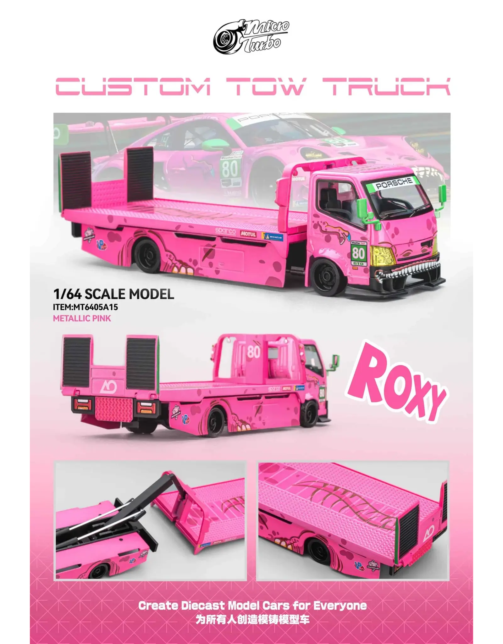 Mitsubishi Custom Hauler-Pink Dina