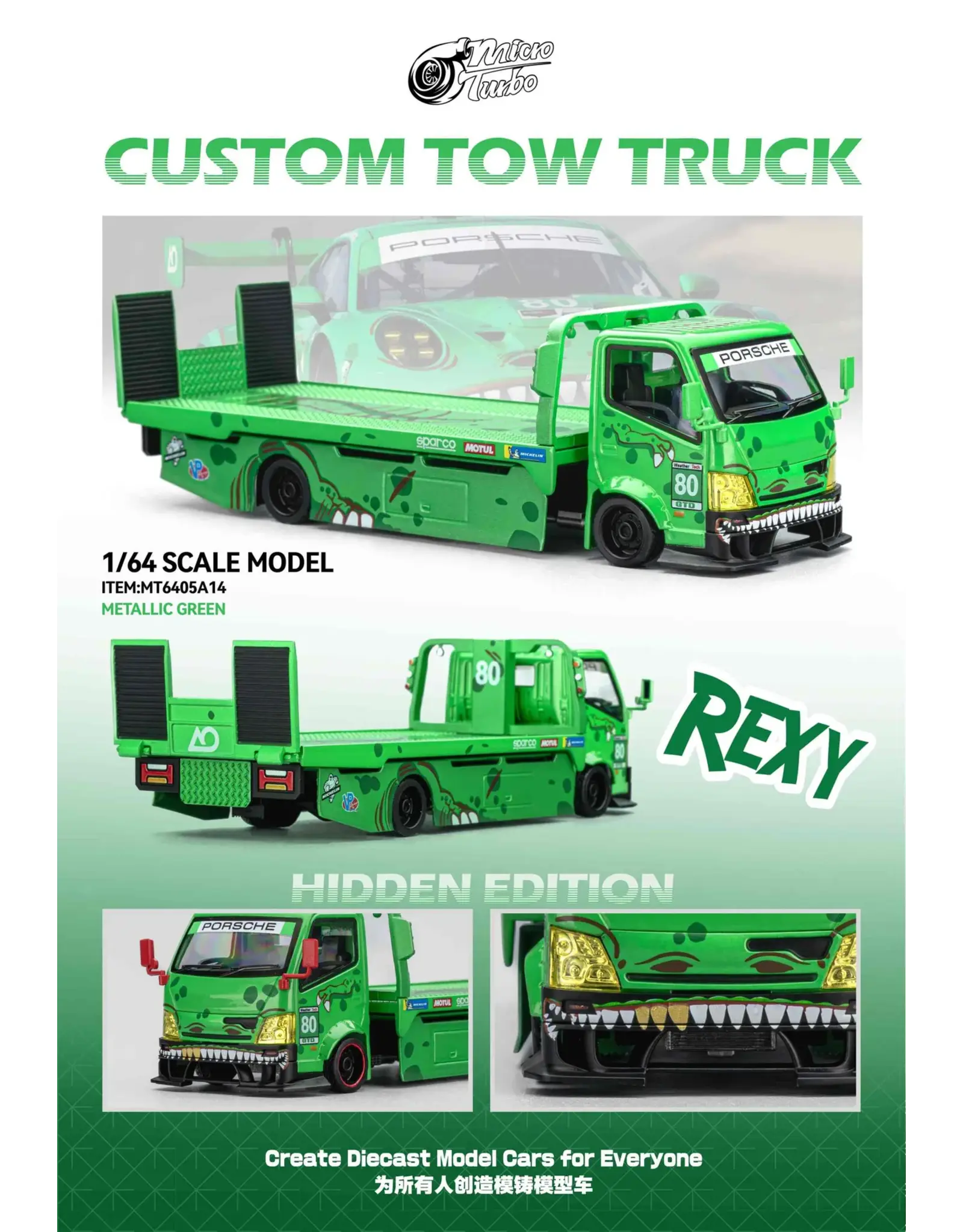 Mitsubishi Custom Hauler-Green Dina