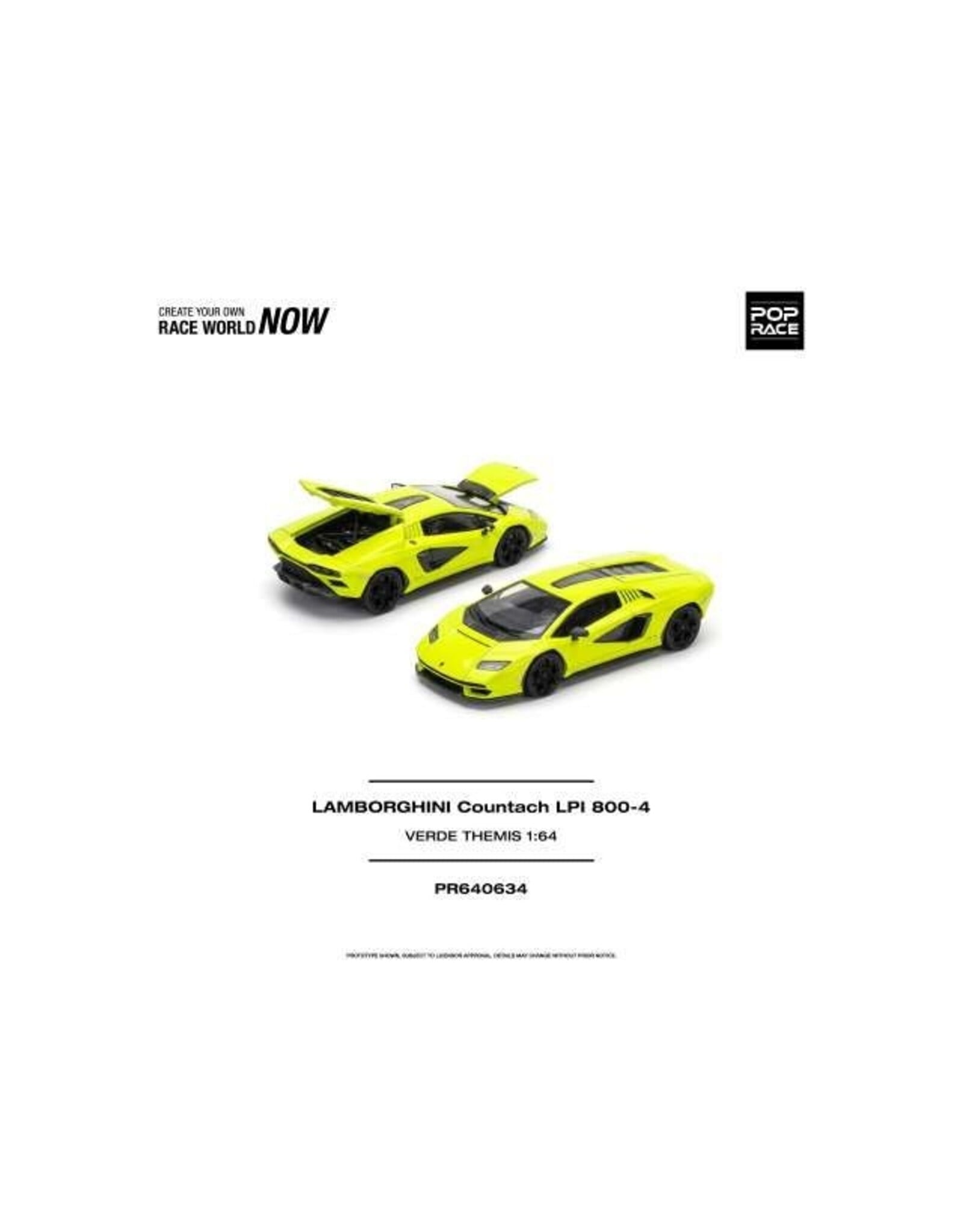 Lamborghini Lamborgthini Countach LPI 800-4(verde Thermis)