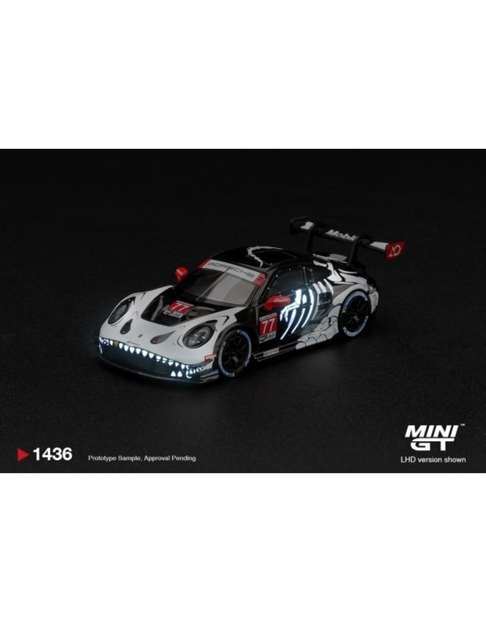 Porsche Porsche 911(992)GT3 R #77(AO Racing)Skeleton Rexy Petit Le Mans 2026