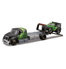 International Harvester International Durastar flatbed/Ford Bronco Wildtrac(2021)