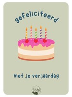 Kaart - Gefeliciteerd met je verjaardag