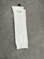 Yellowmoon kniekous white kabel print