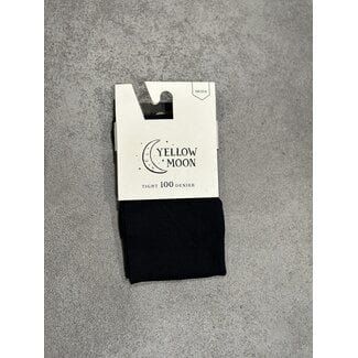 Panty Yellow Moon 100 DEN Zwart