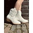 Noa short cowboy boots white