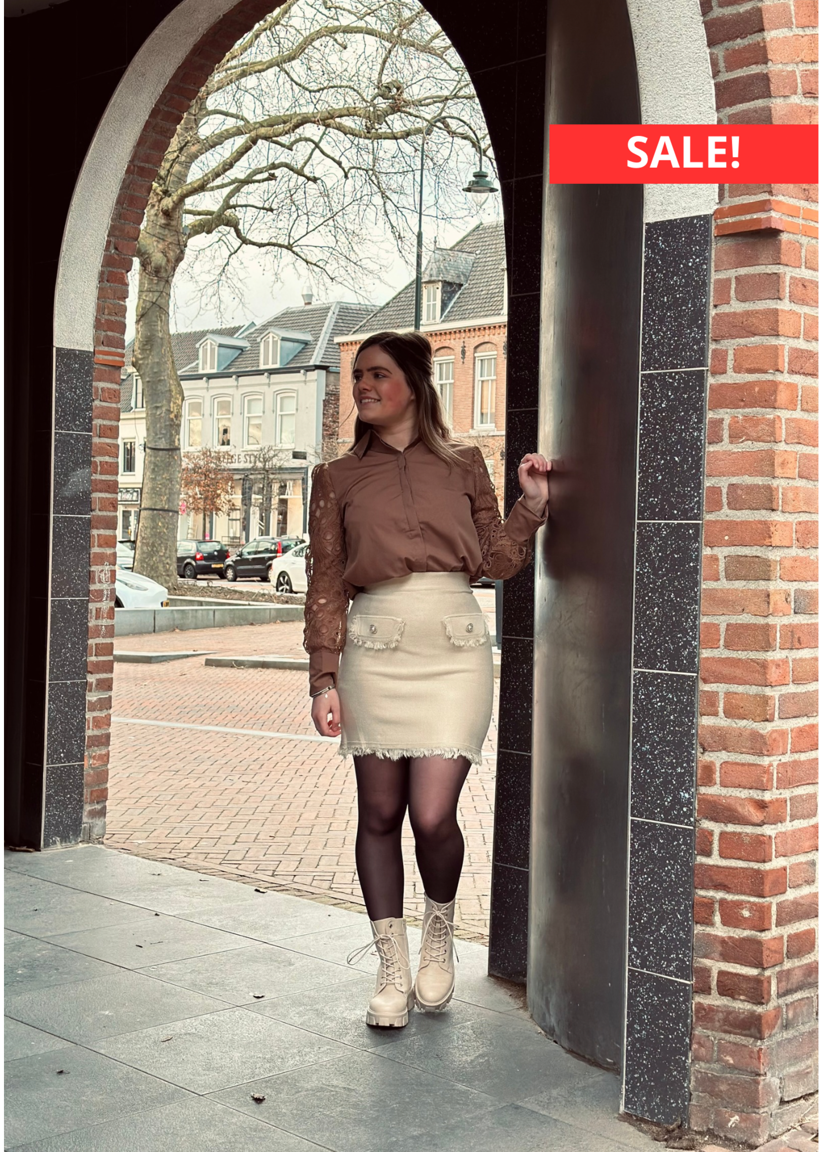 Tinca blouse camel