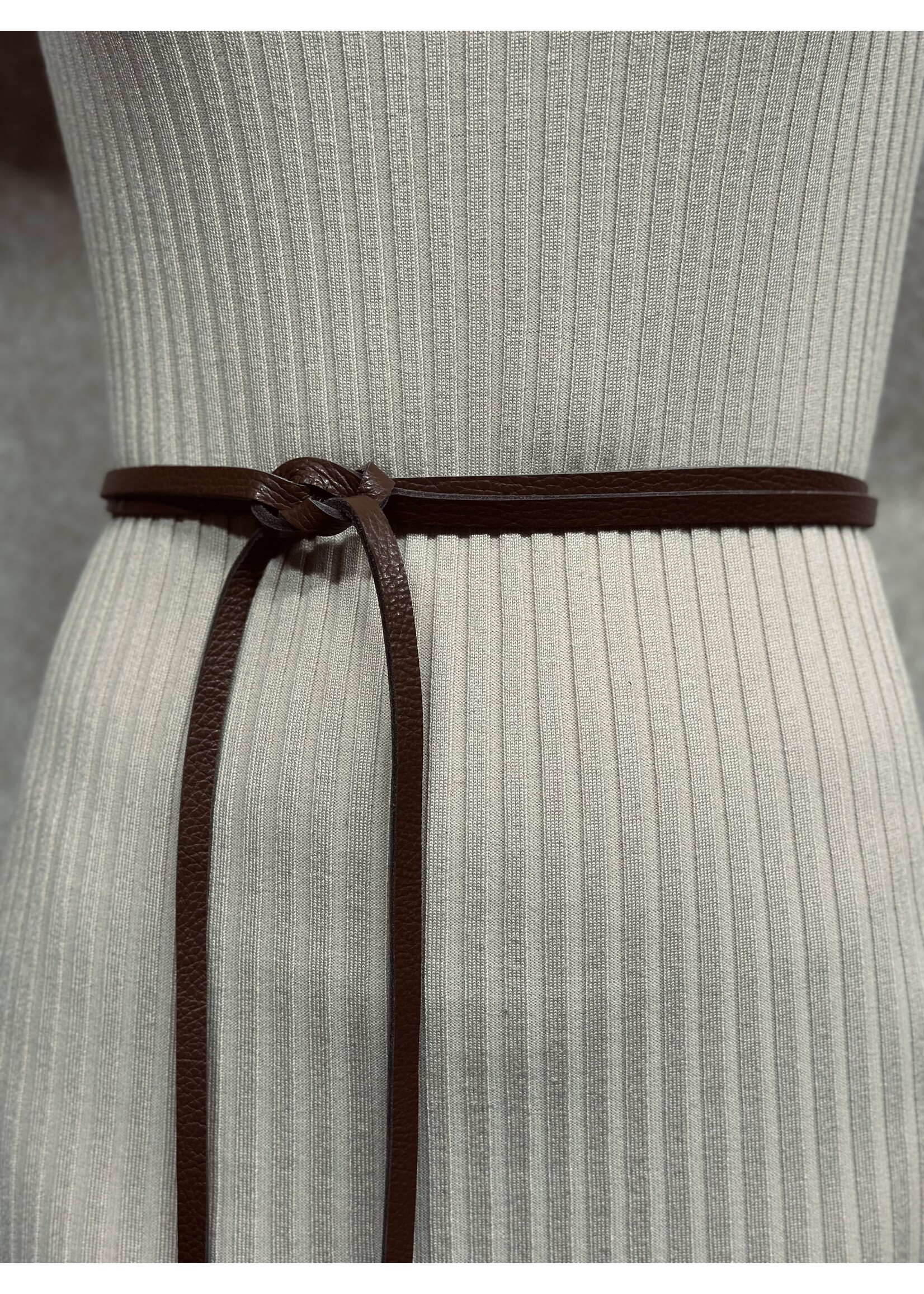 Valerie wrap belt brown One Size