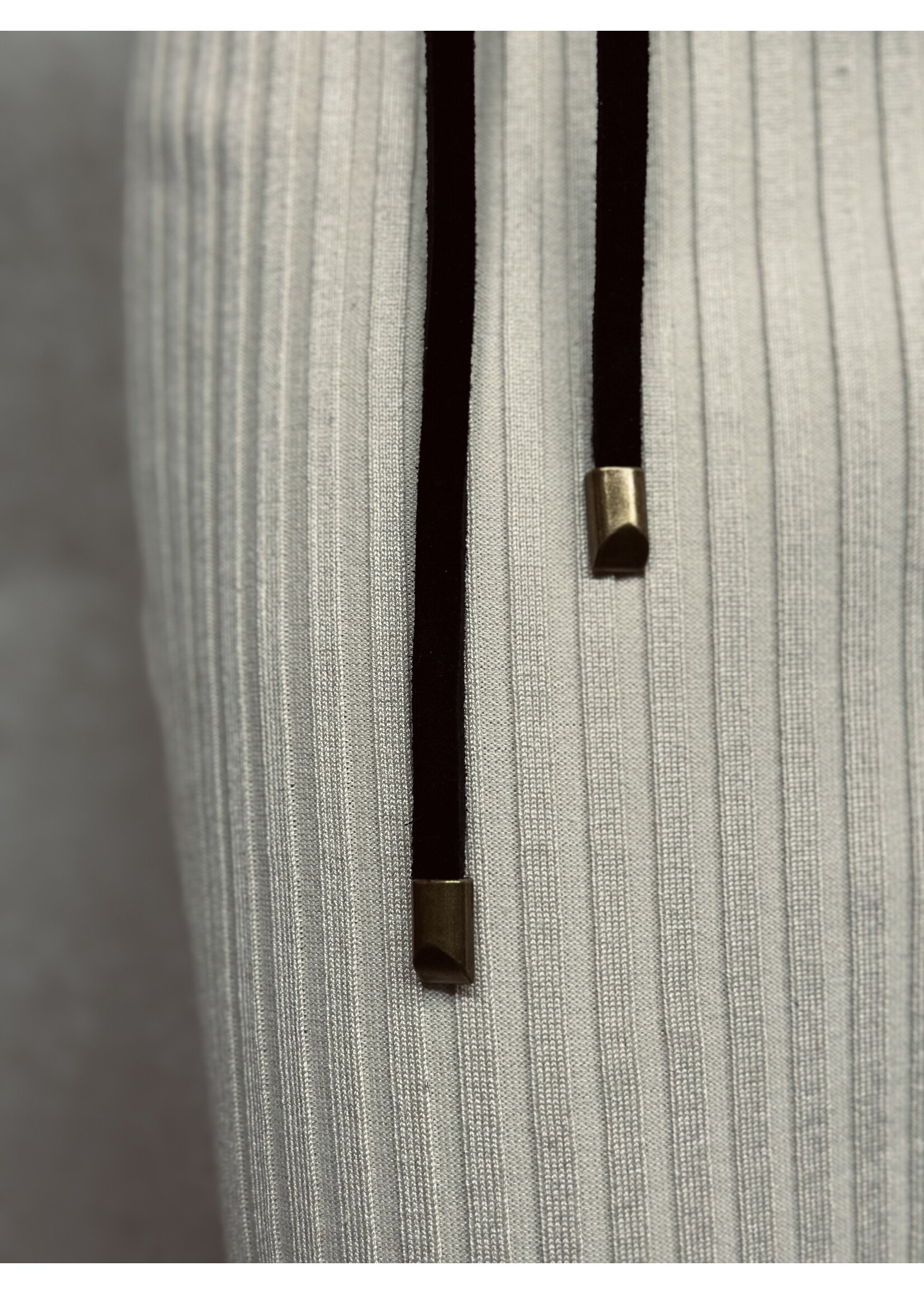 Valerie wrap belt black suede One Size