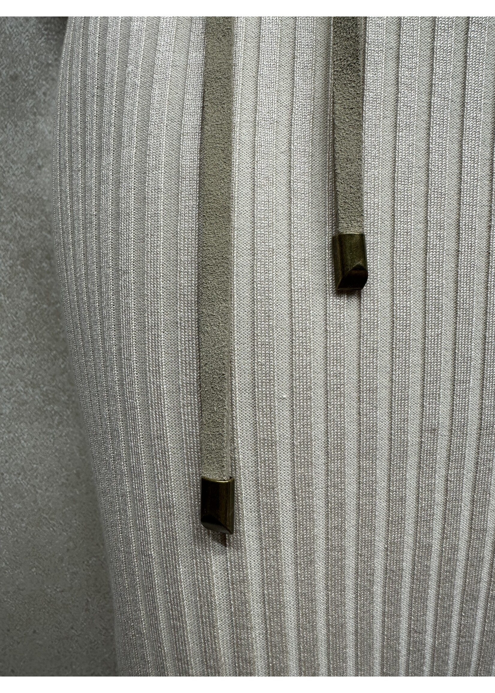 Valerie wrap belt beige suede One Size