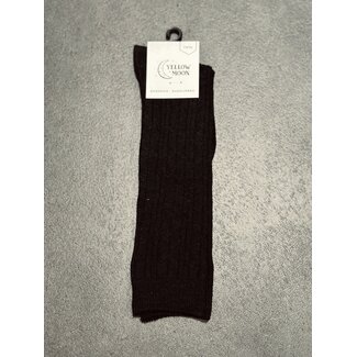 Yellowmoon kniekous black ribbel