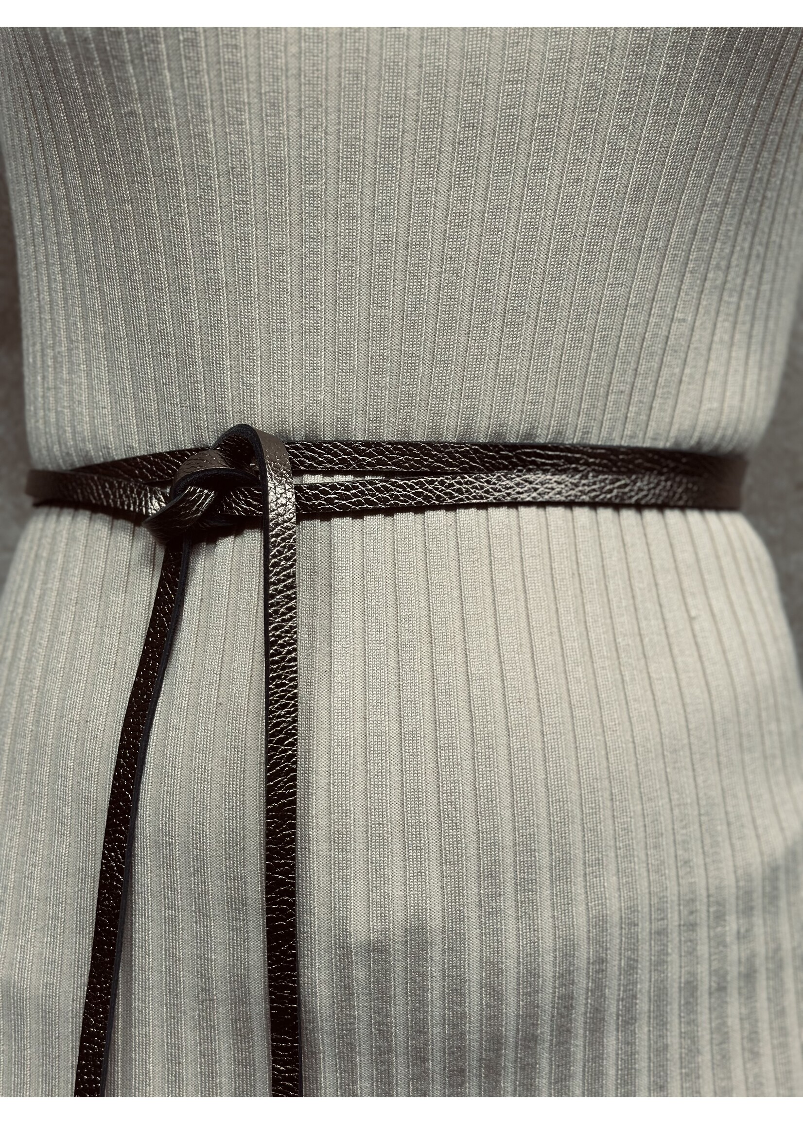 Valerie wrap belt bronze/taupe One Size