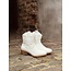 Noa short cowboy boots white
